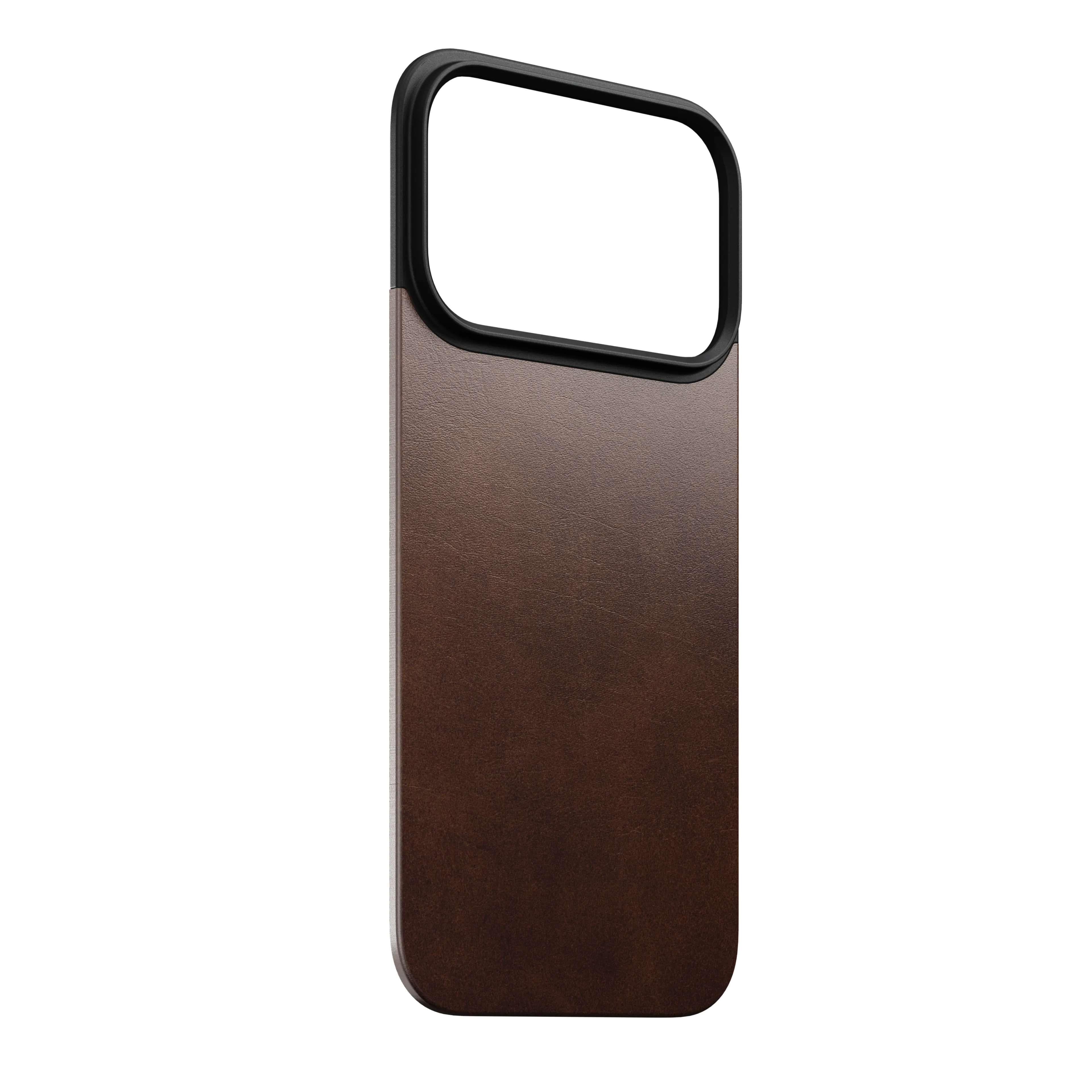 NOMAD iPhone 17 Pro MagSafe bőr hátlap - barna