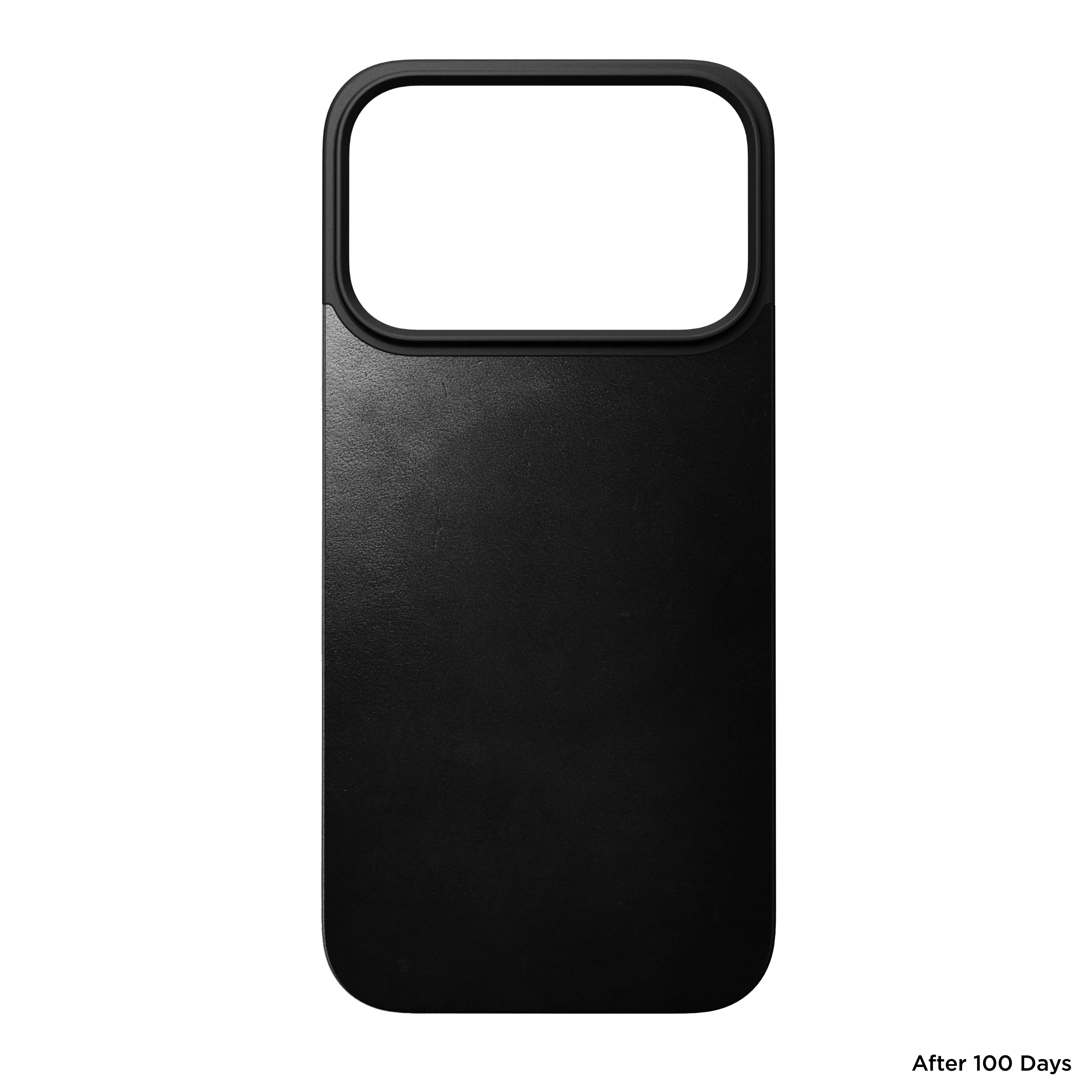 NOMAD iPhone 17 Pro MagSafe bőr hátlap - fekete