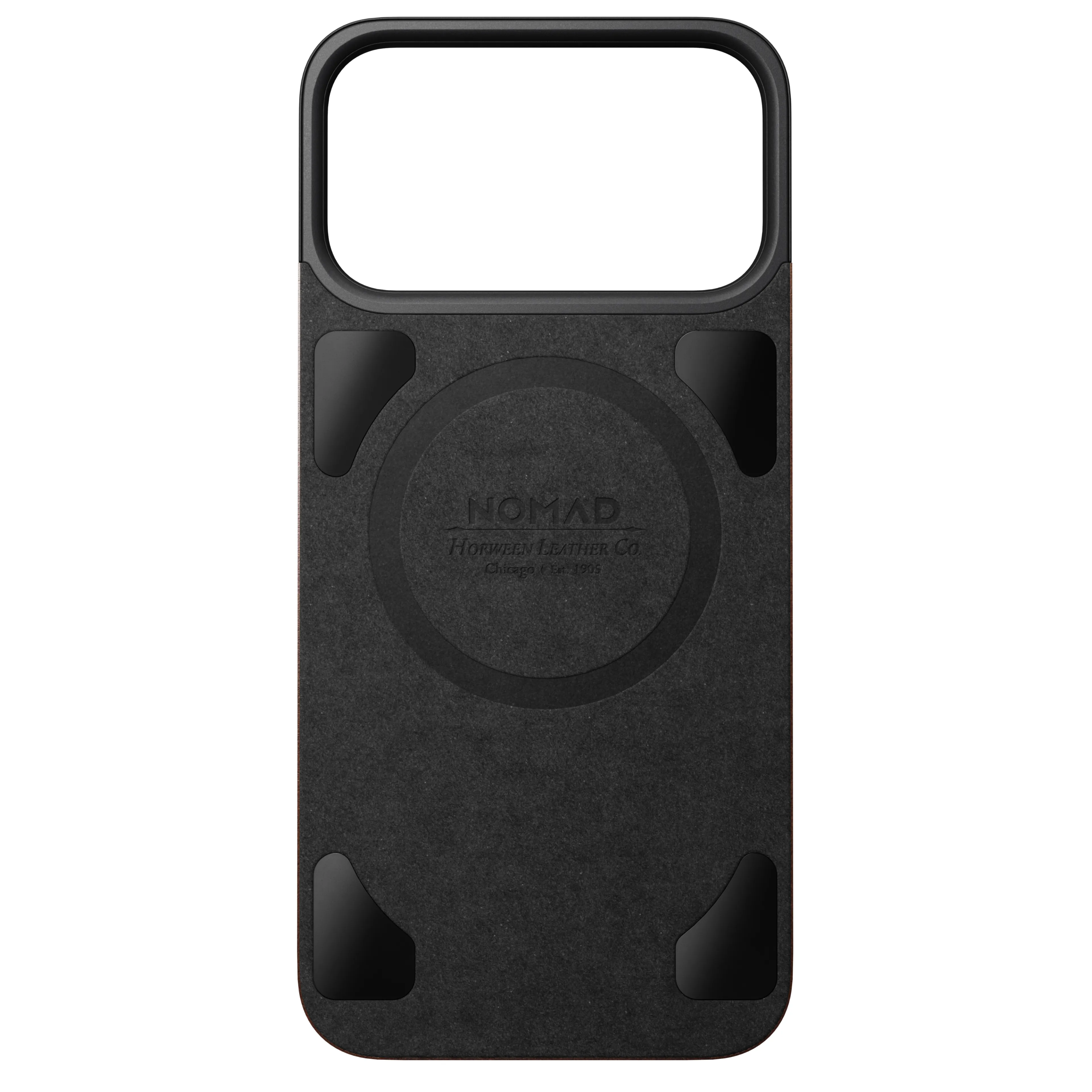 NOMAD iPhone 17 Pro Max MagSafe bőr hátlap - barna