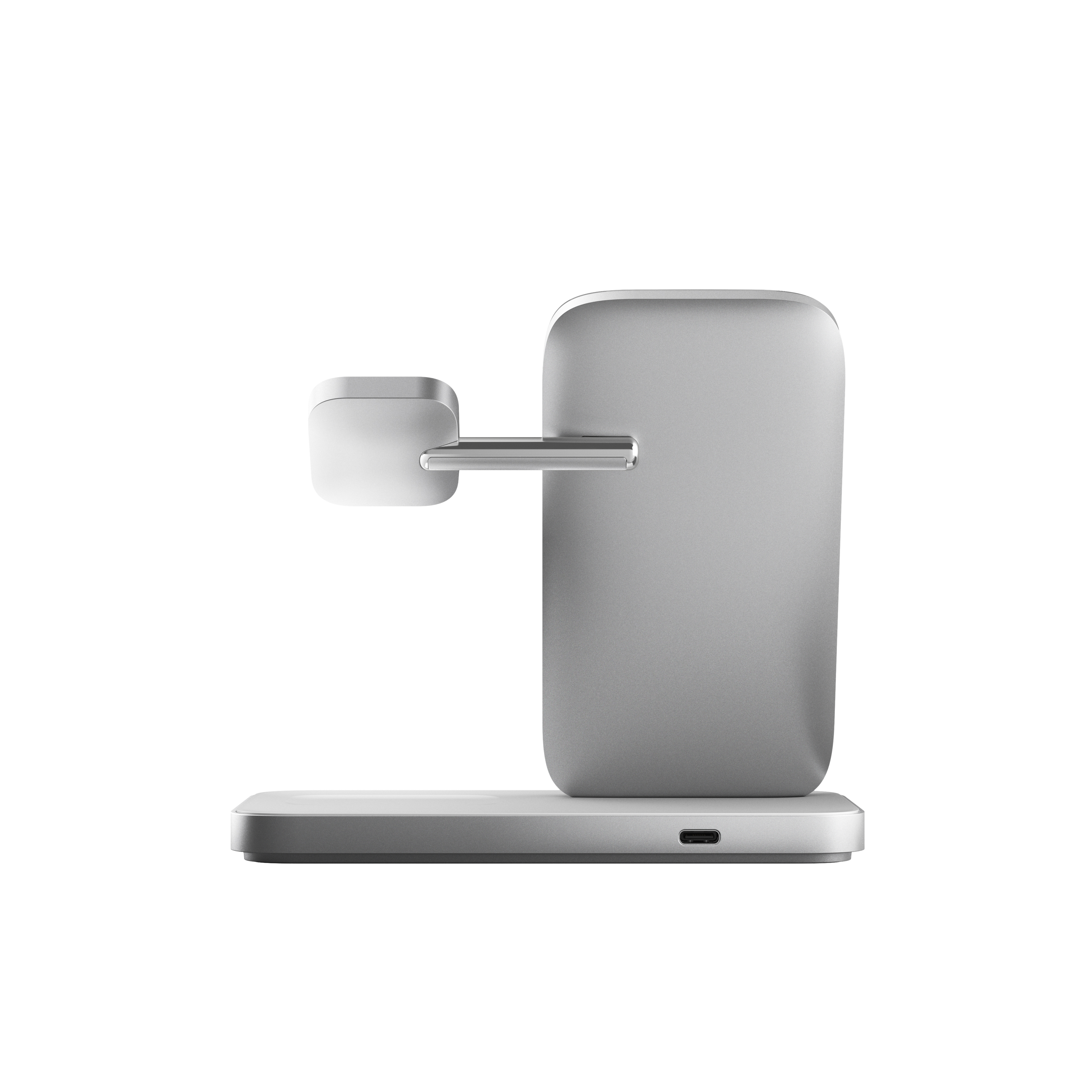 NOMAD Stand One Max 3-in-1 MagSafe vezeték nélküli töltő - fehér