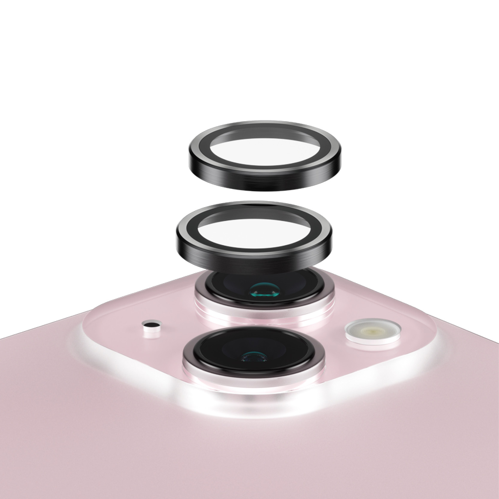 PANZER GLASS Hoops kameralencse-védő iPhone 15 és iPhone 15 Plus modellre