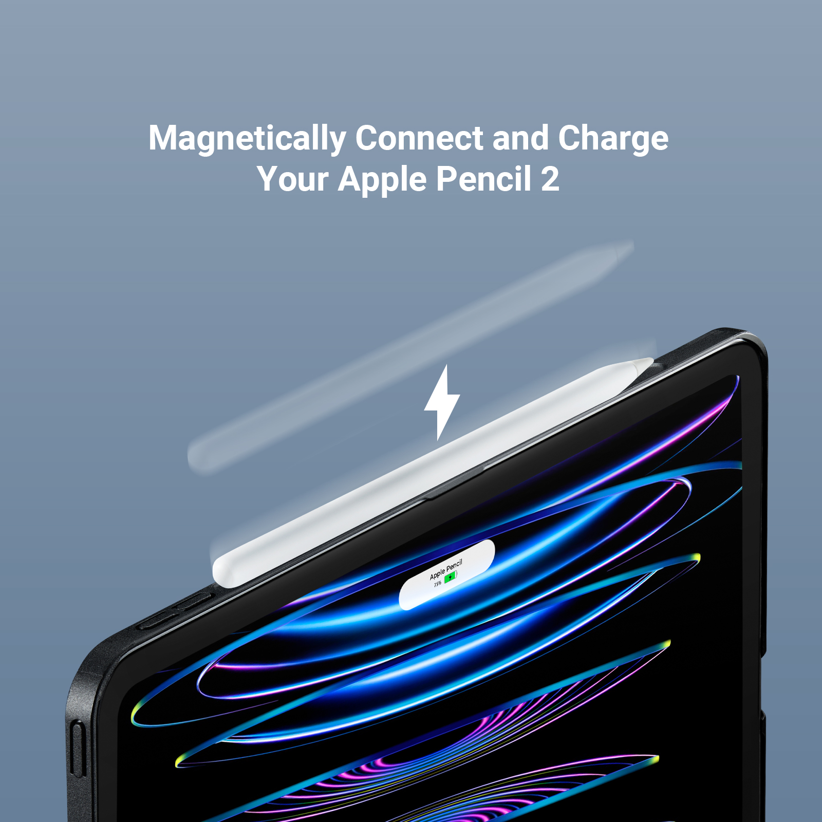 Pitaka MagEZ 2 iPad Pro 11" 2022/2021 hátlap - fekete/szürke