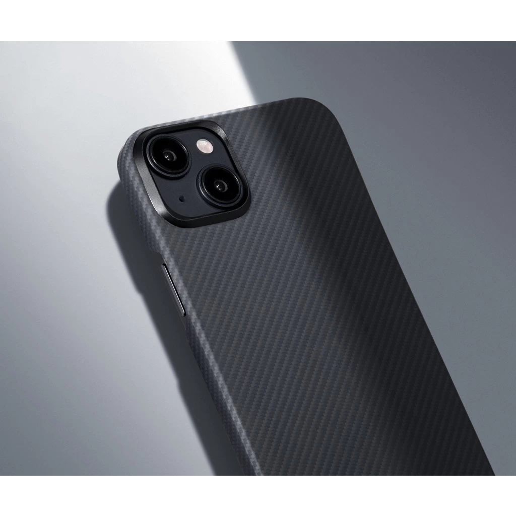 Pitaka MagEZ 4 600D iPhone 15 tok MagSafe rögzítéssel - fekete/szürke