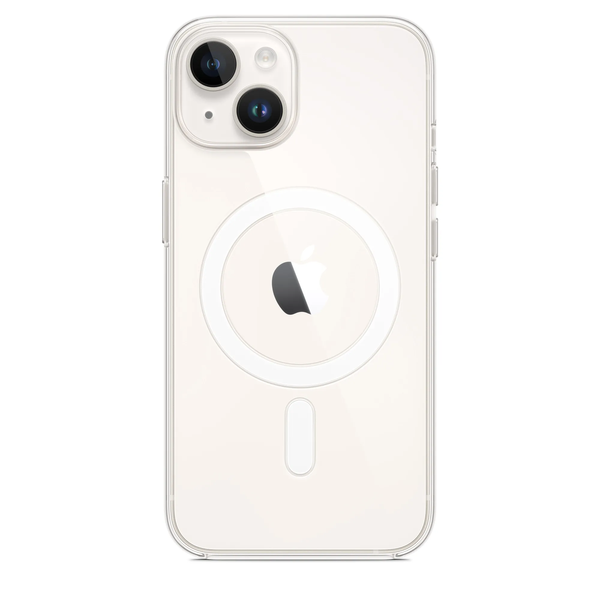 APPLE MagSafe-rögzítésű átlátszó iPhone 14 tok