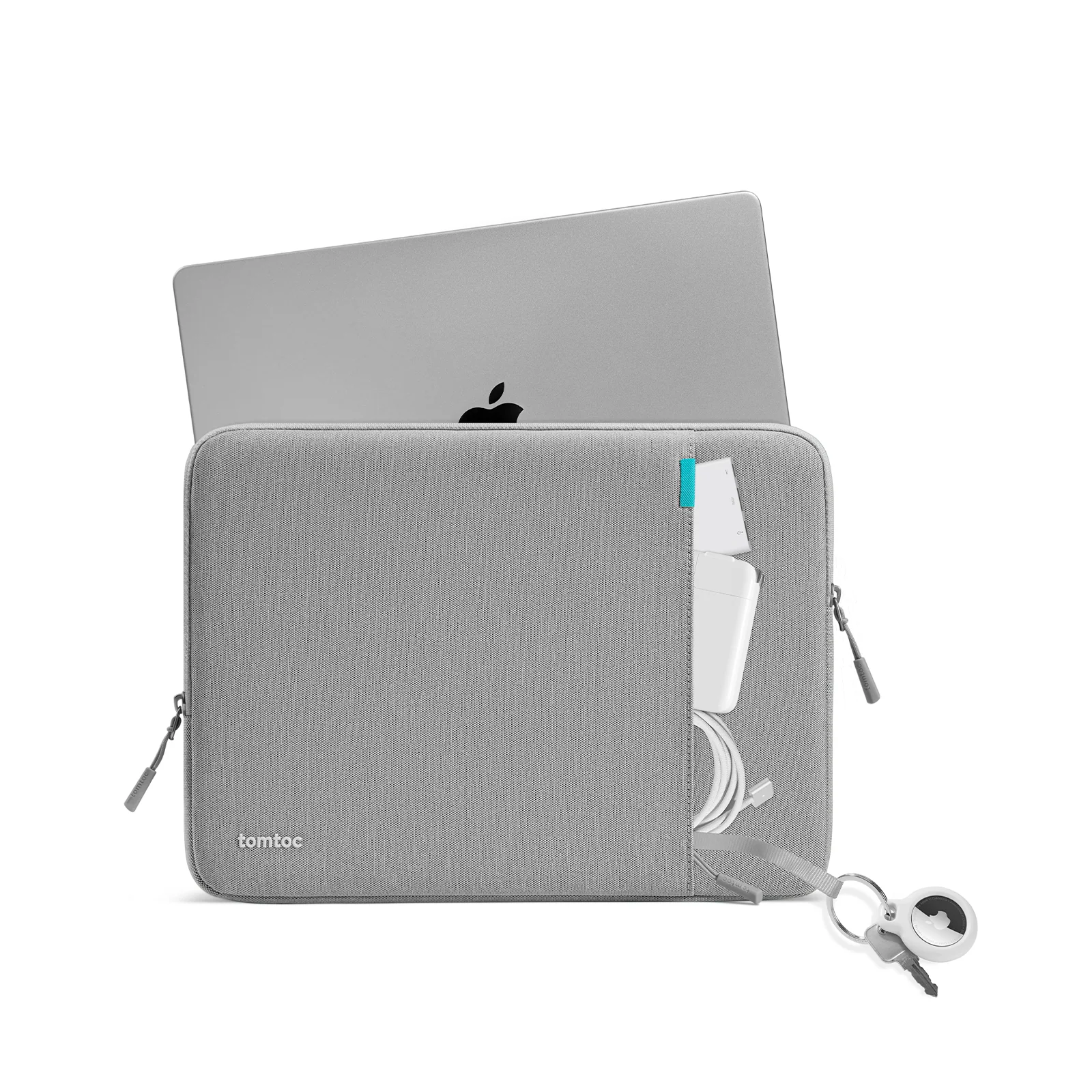 tomtoc MacBook Air 15" védőtáska - szürke