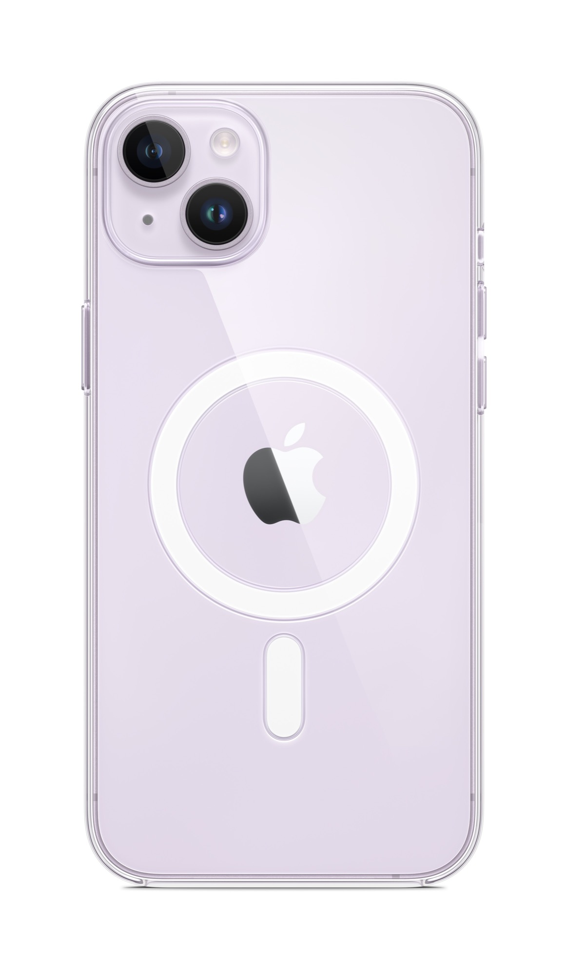 APPLE MagSafe-rögzítésű átlátszó iPhone 14 Plus tok