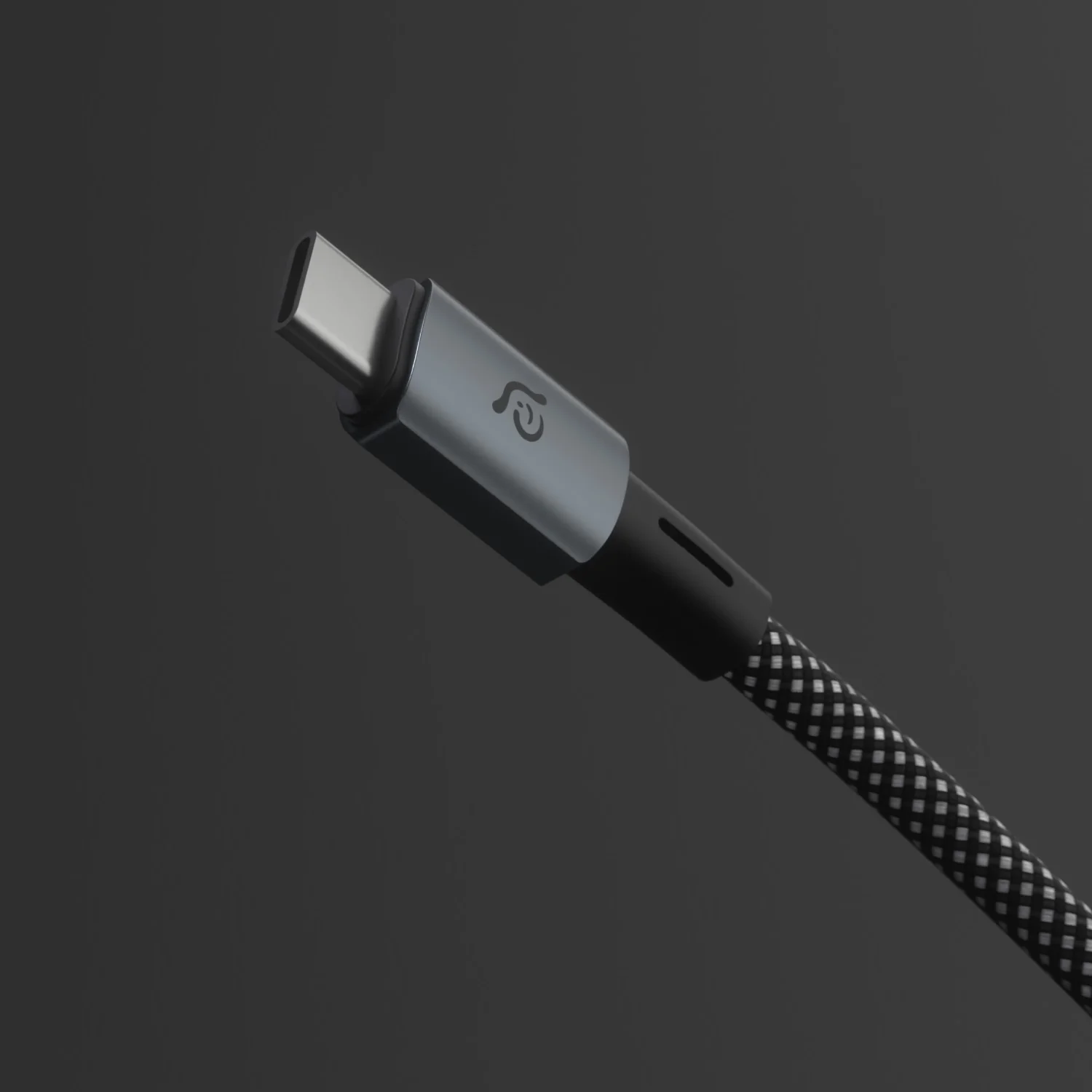 ADAM elements MP200 USB-C – USB-C 240W mágneses töltőkábel - fekete