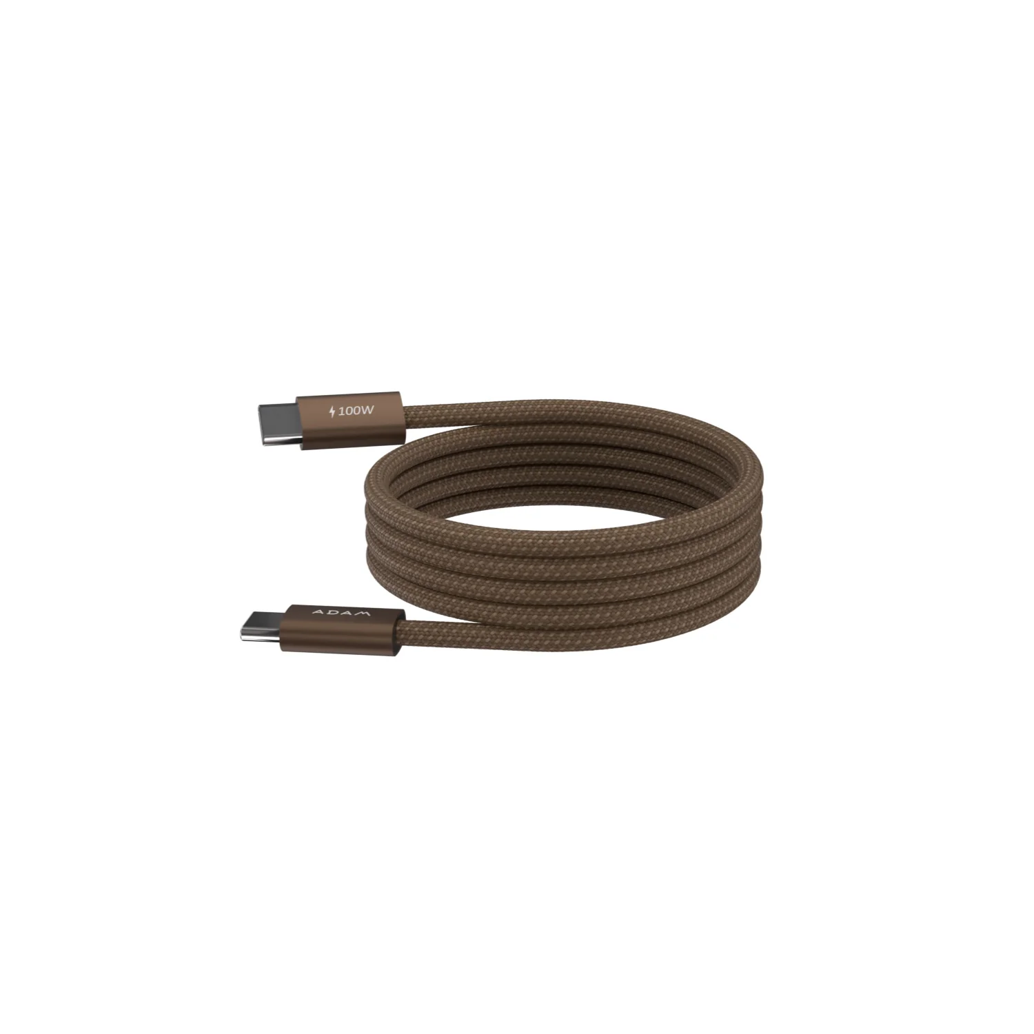 ADAM elements iLinio E100 USB-C mágneses töltőkábel, 100W, 100 cm – Feltekered, és kész