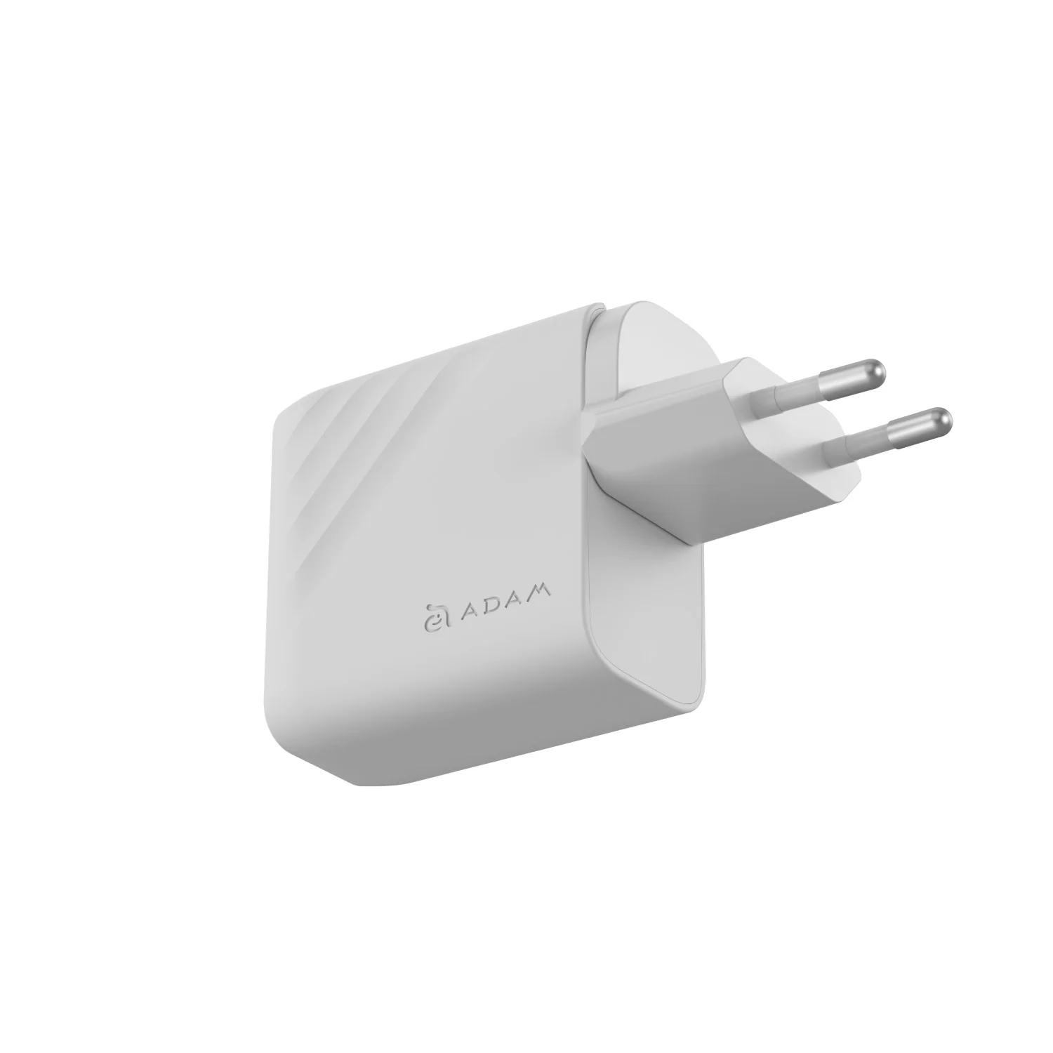 ADAM elements P67 GaN 67W 3 portos gyorstöltő fali hálózati adapter (utazó adapter) - fehér