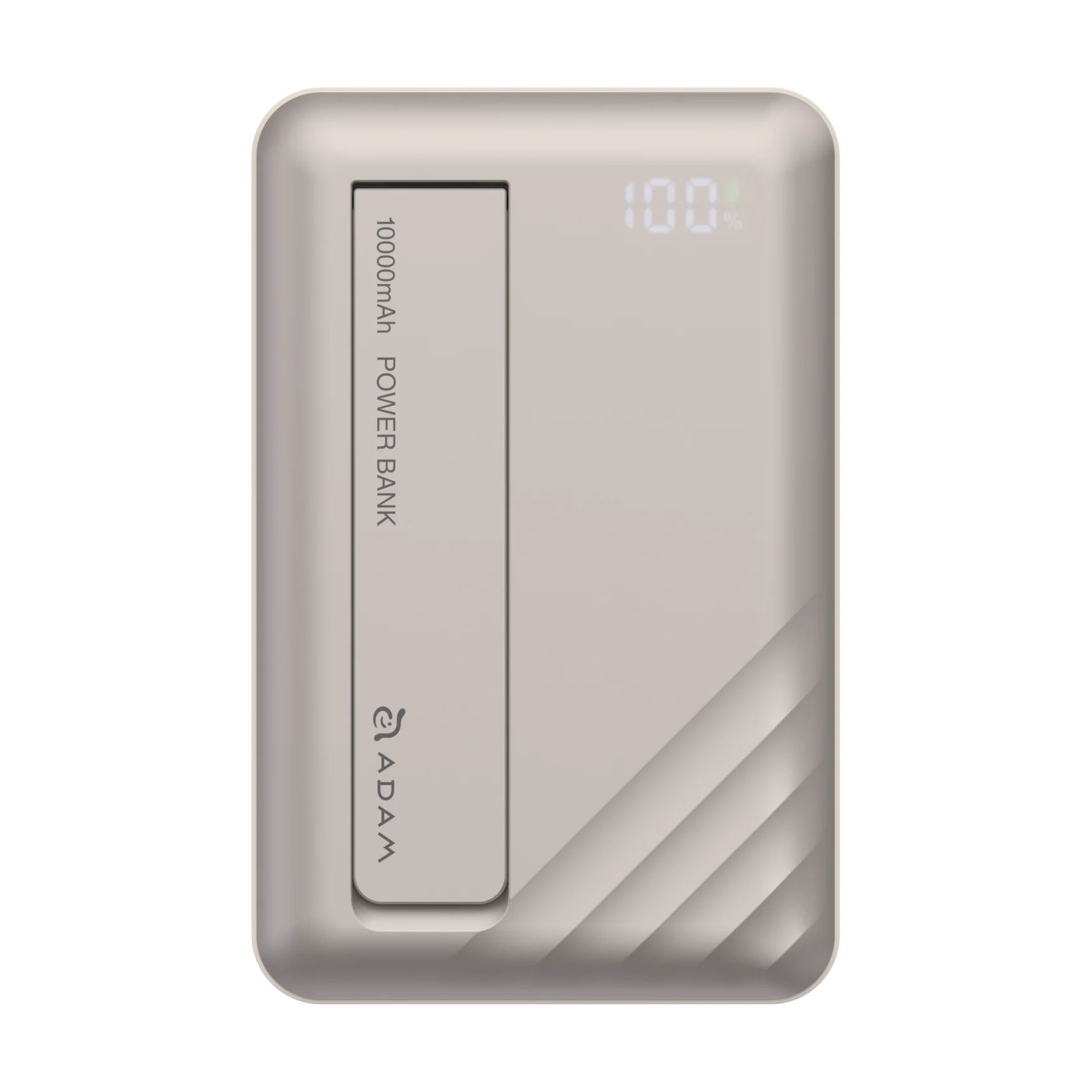 ADAM elements VIONTA D10 10 000 mAh Qi2 solid-state powerbank állvánnyal – Letisztult forma
