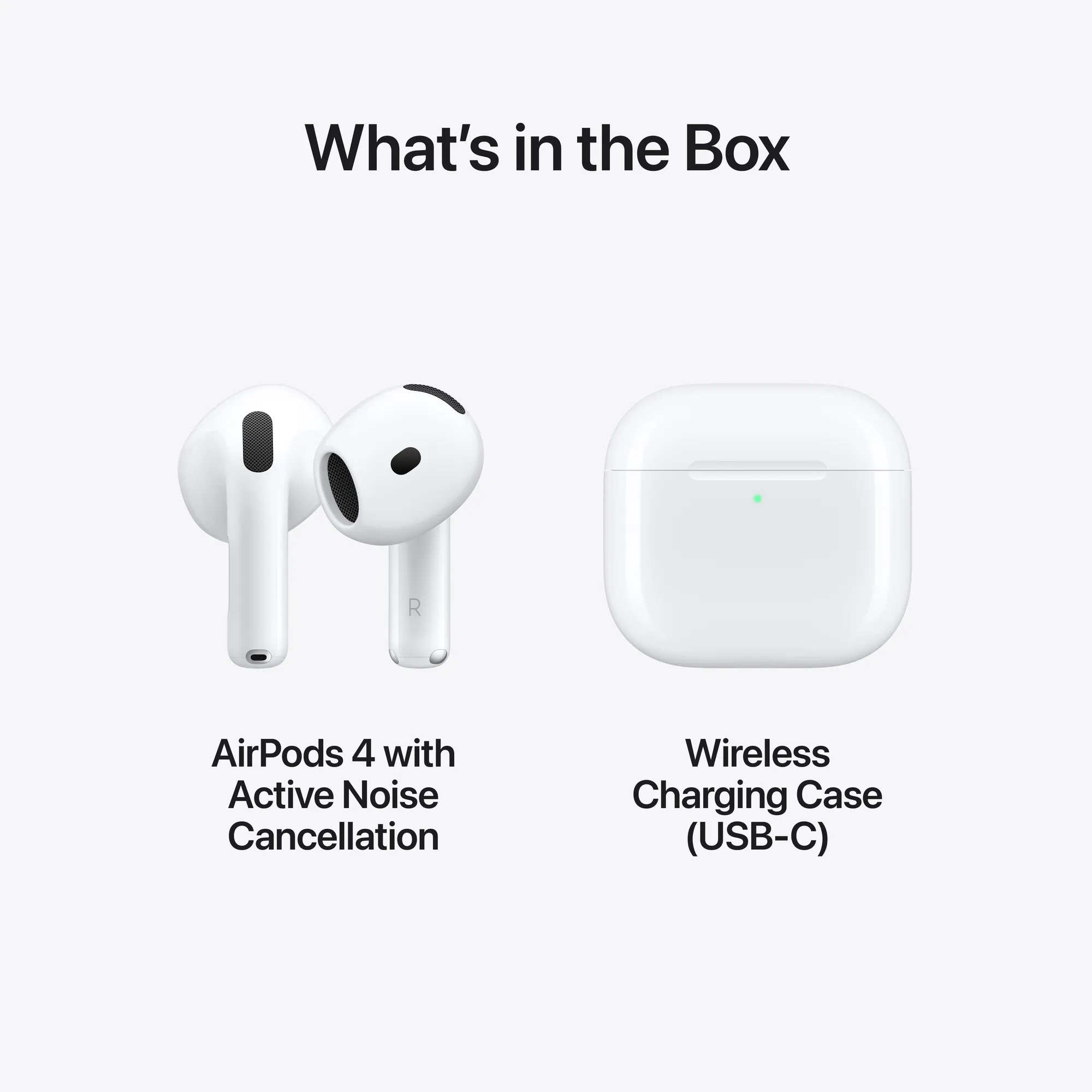 Airpods 4 aktív zajszűréssel