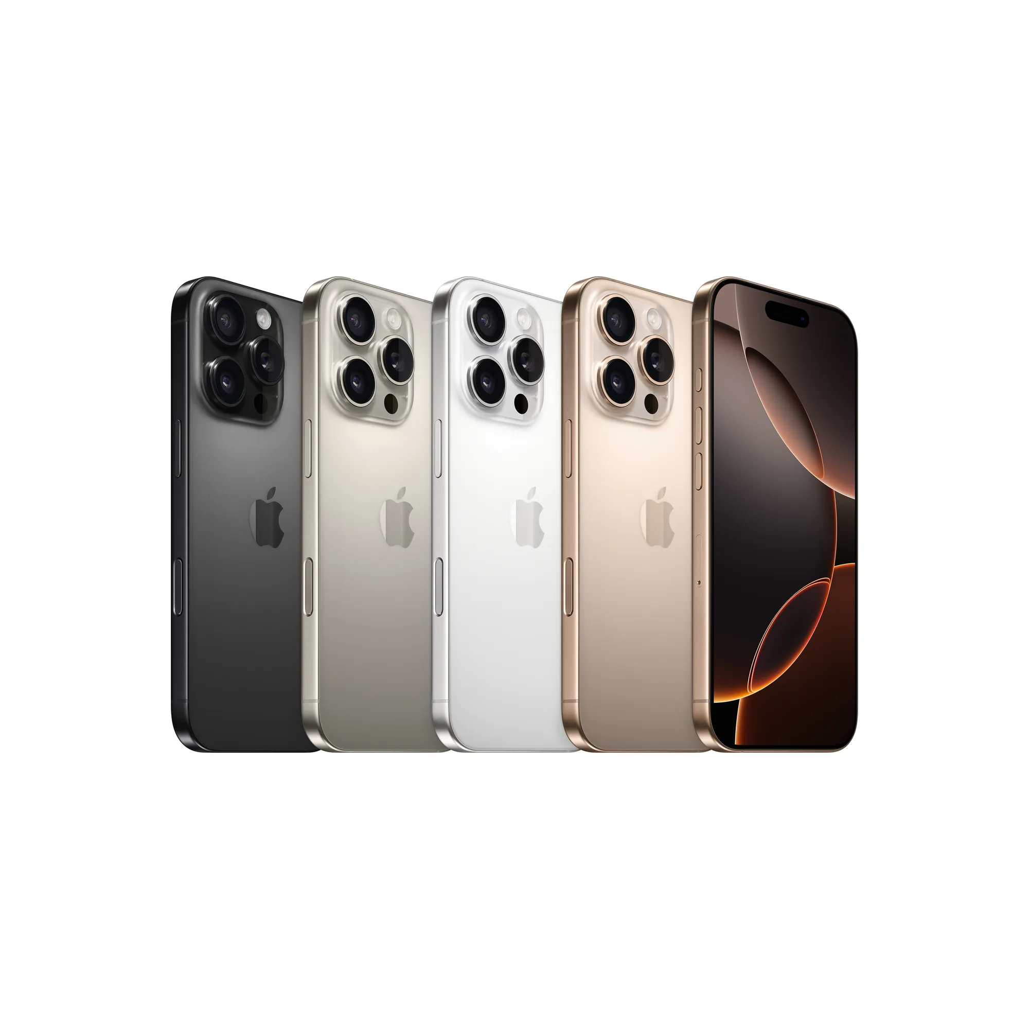 iPhone 16 Pro 128GB sivatagszínű titán