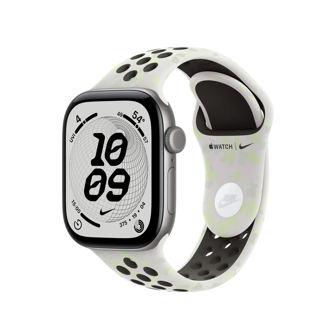 42 mm‑es klasszikus fehér Nike sportszíj – M/L