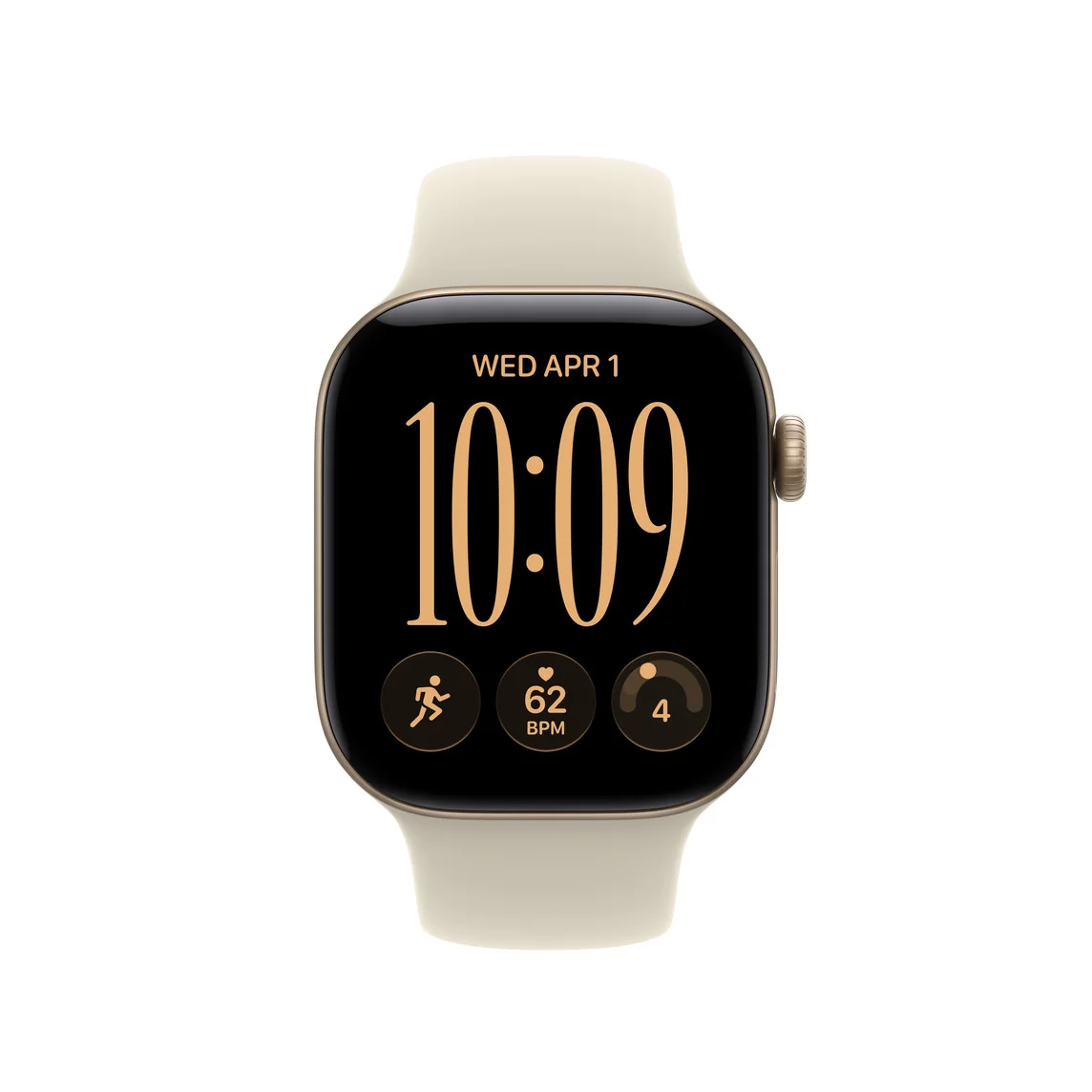 42 mm‑es homokszín sportszíj – M/L