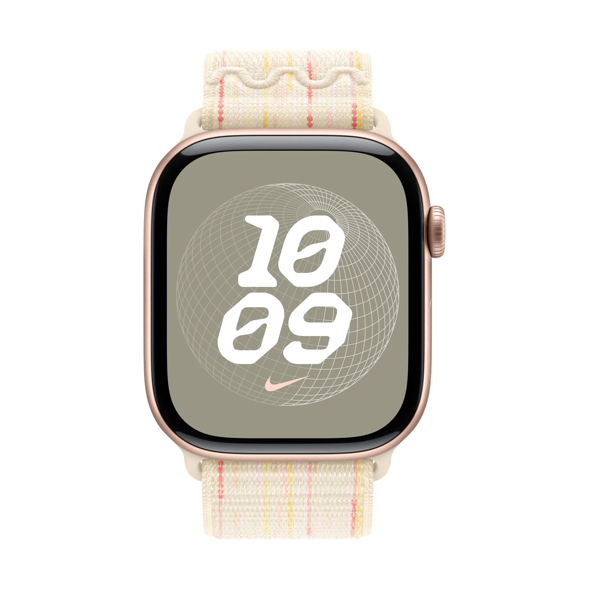 APPLE Watch 42 mm-es Nike sportpánt - csillagfény/rózsaszín