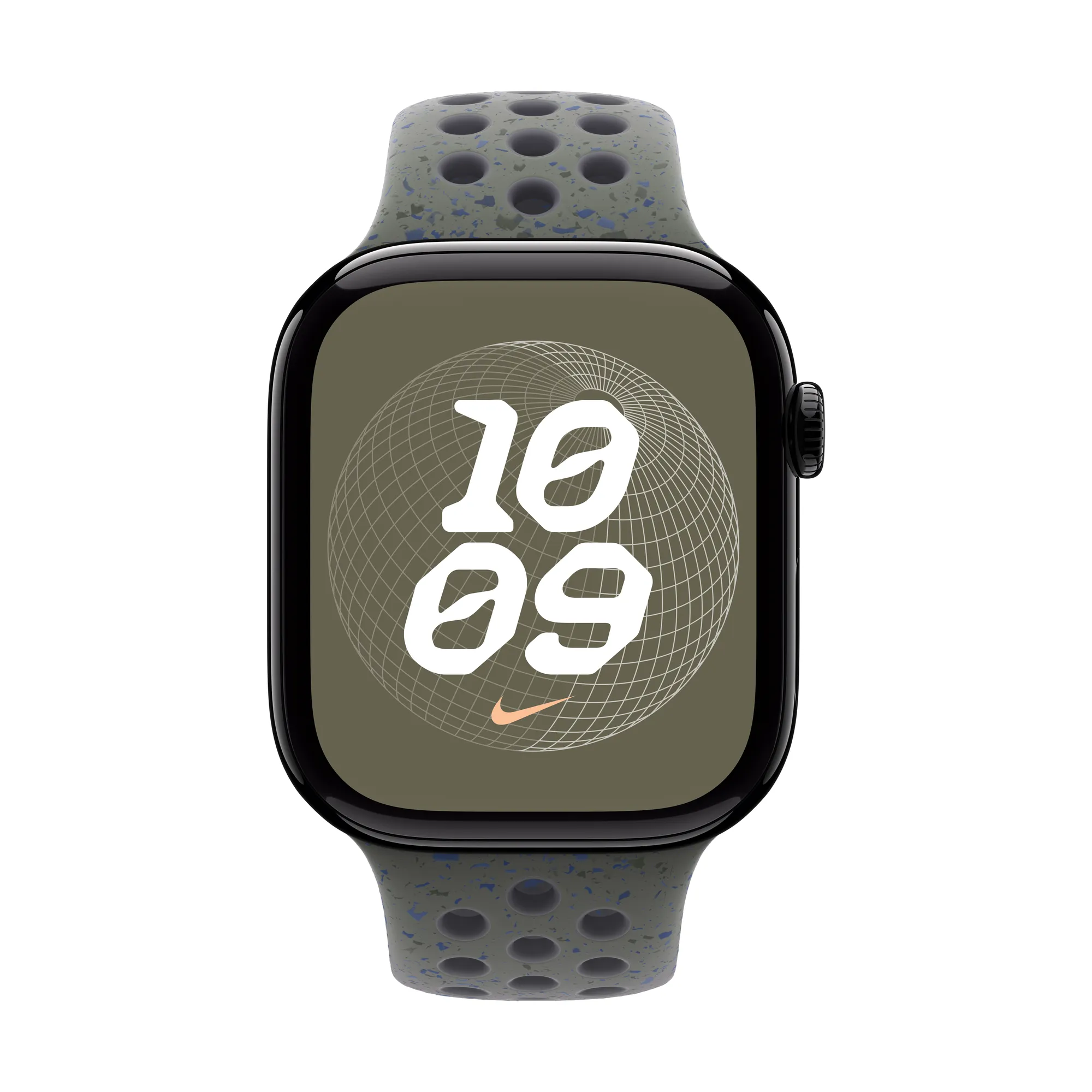 APPLE Watch 42 mm-es Nike sportszíj - cargo khaki - M/L