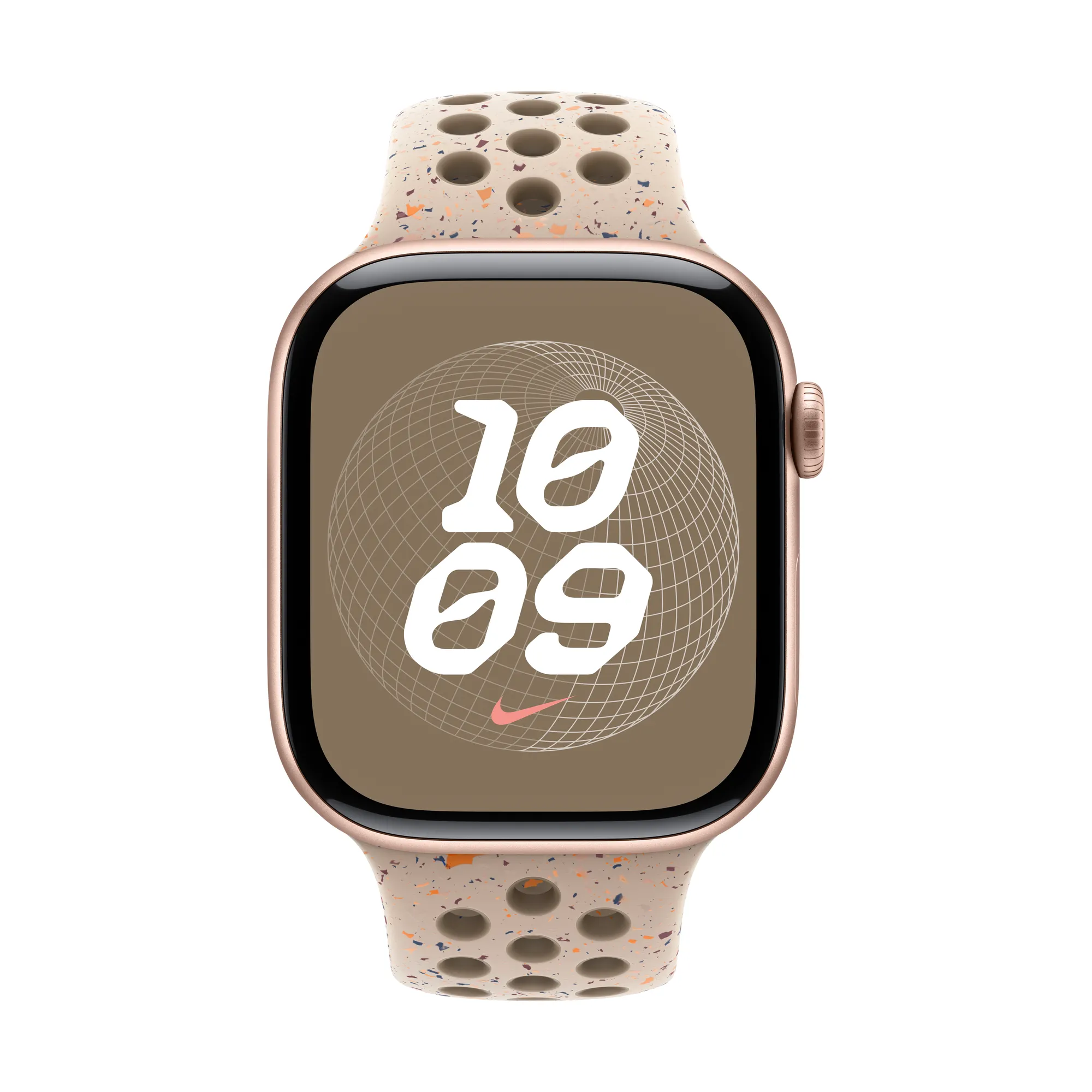 APPLE Watch 42 mm-es Nike sportszíj - sivatagi kő - M/L