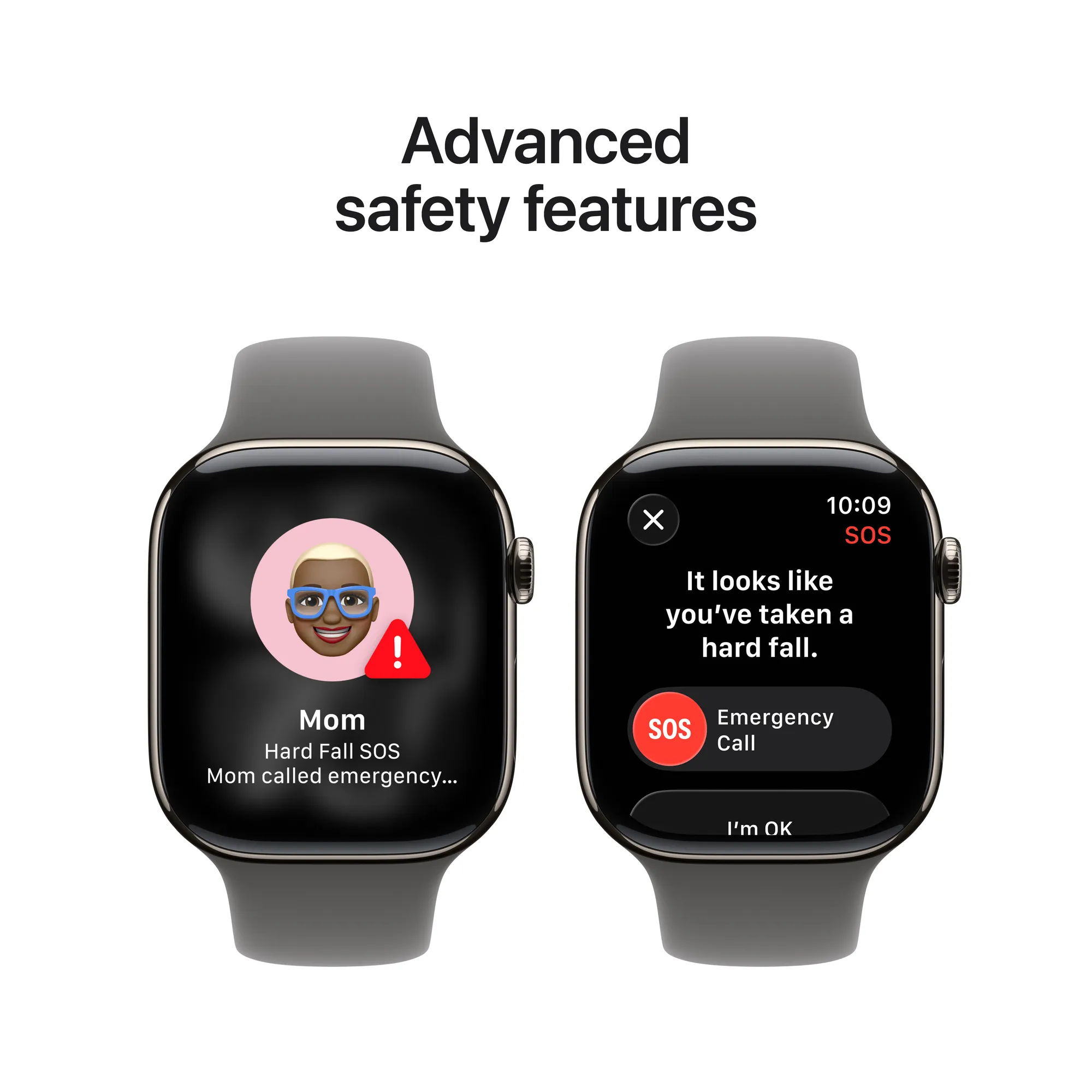 Apple Watch Series 11 GPS + Cellular, 46 mm-es natúr titántok, kőszürke sportszíj – ML