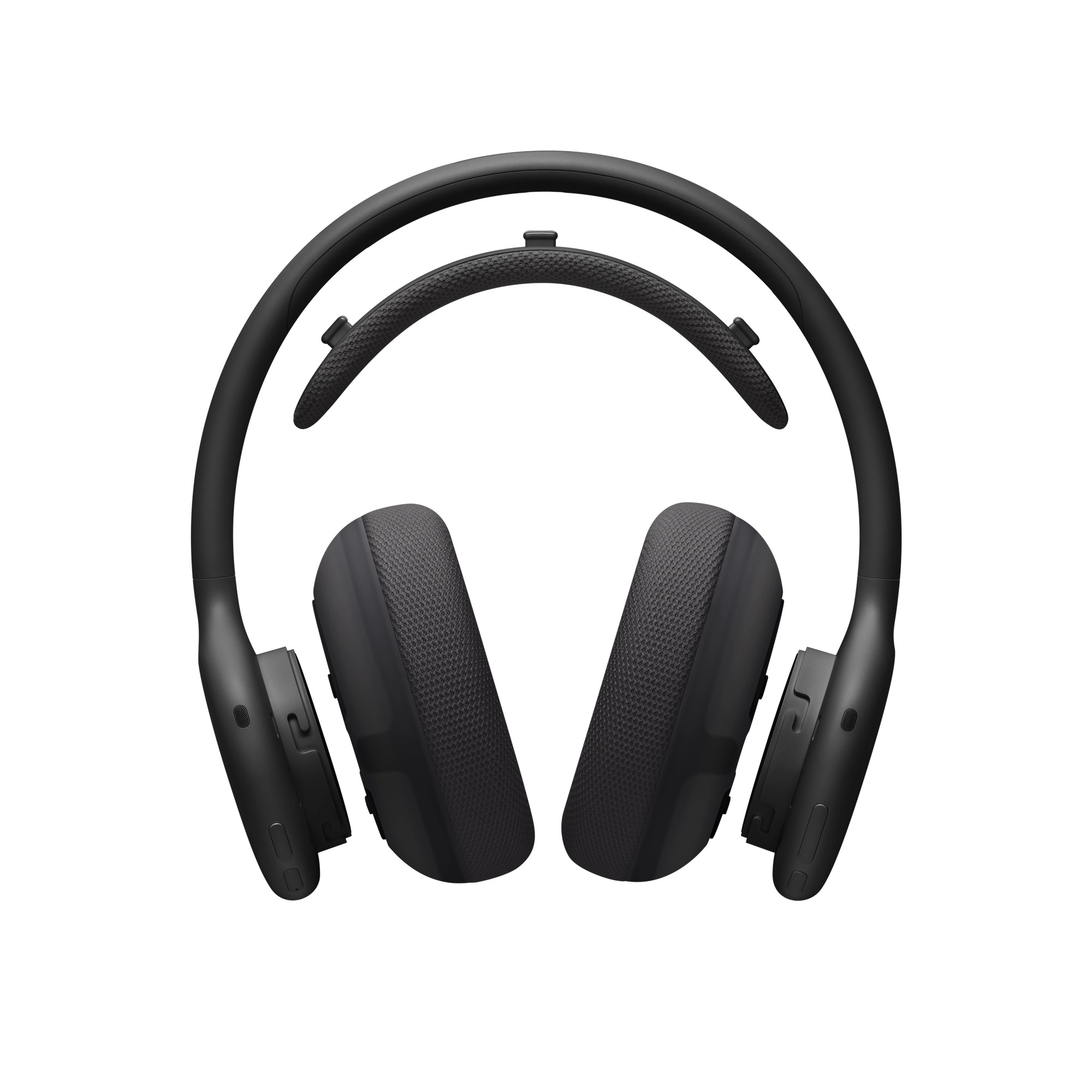 Beats 360 fejhallgató – fekete, Performance Knit anyagból készült fekete párnákkal