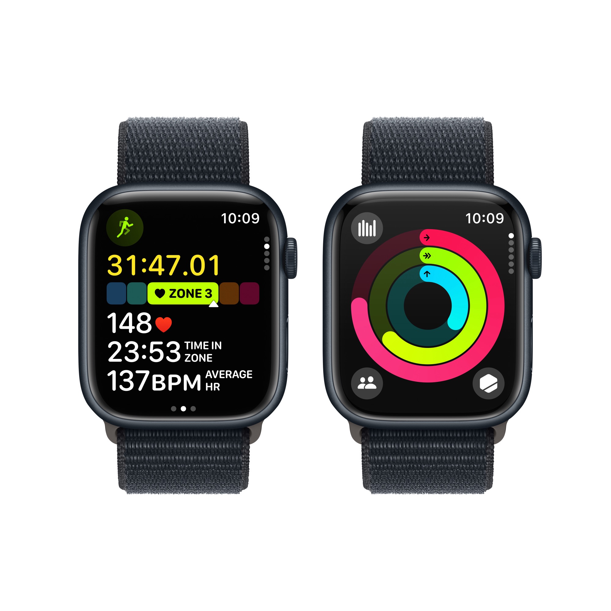 APPLE Watch Series 9 GPS + Cellular Aluminium Case with Sport Loop