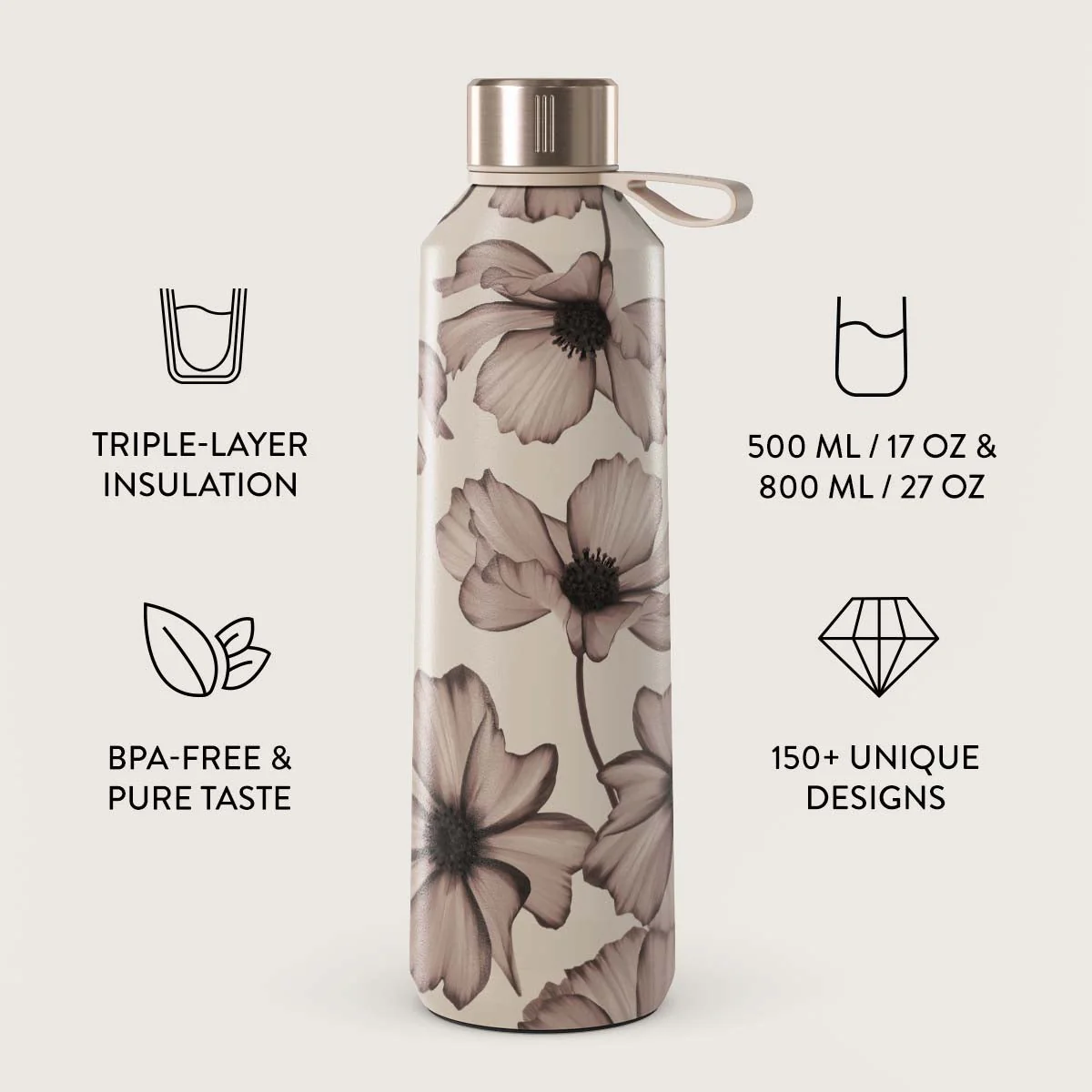 BURGA 500ml kulacs - barely yours