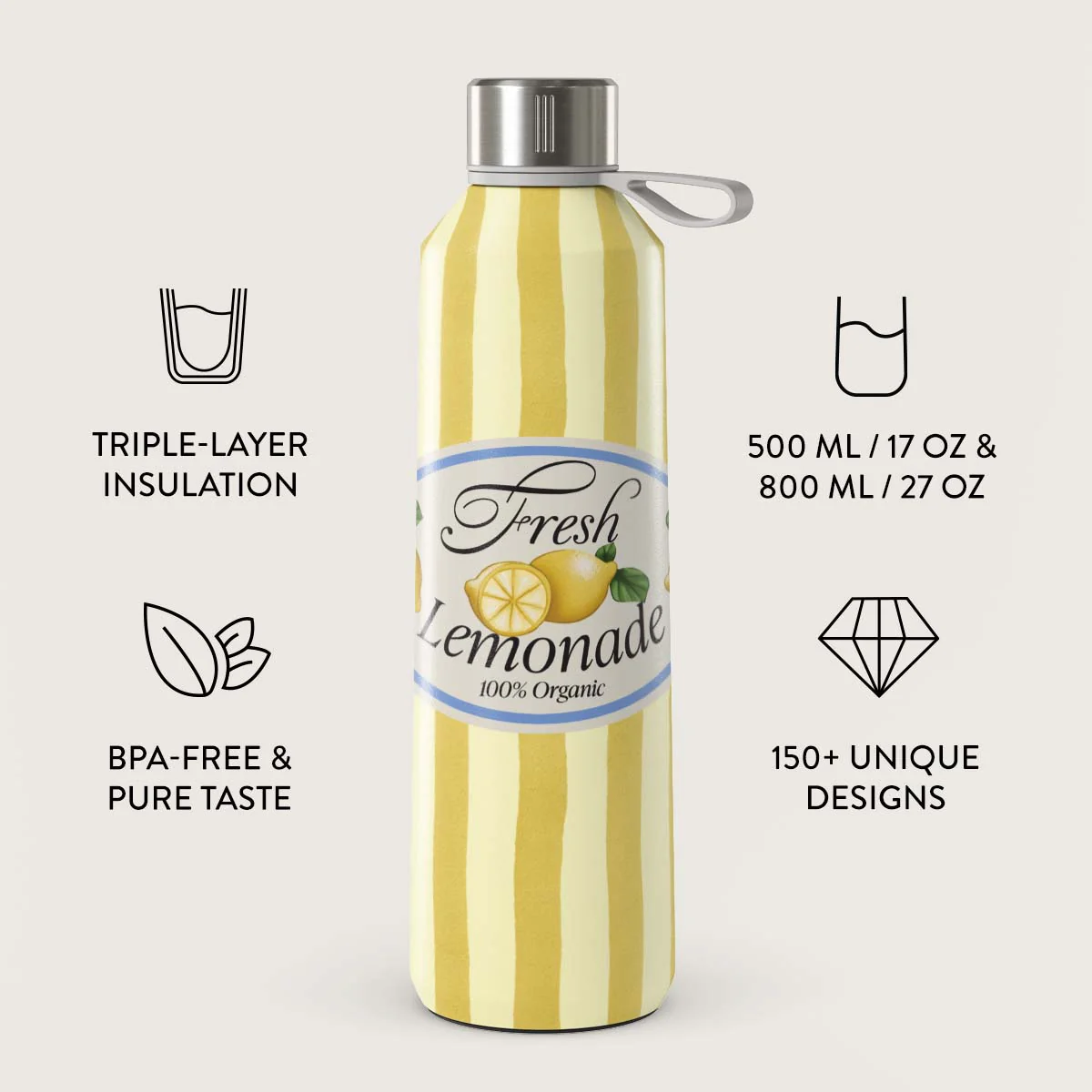 BURGA 500ml kulacs - frizzante