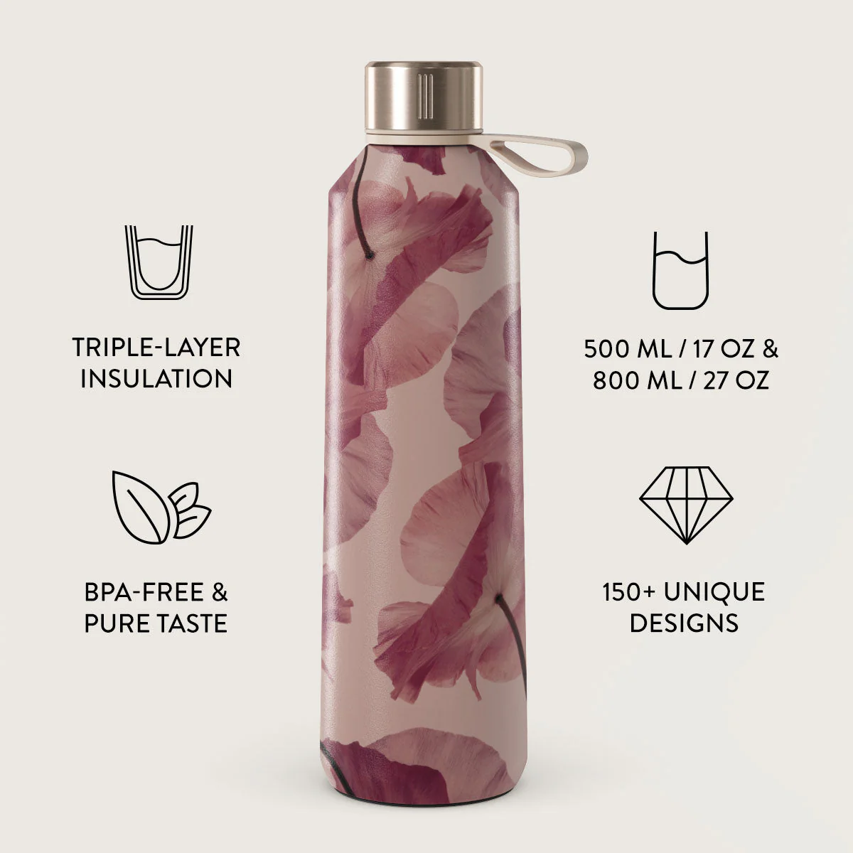 BURGA 500ml kulacs - tender kiss