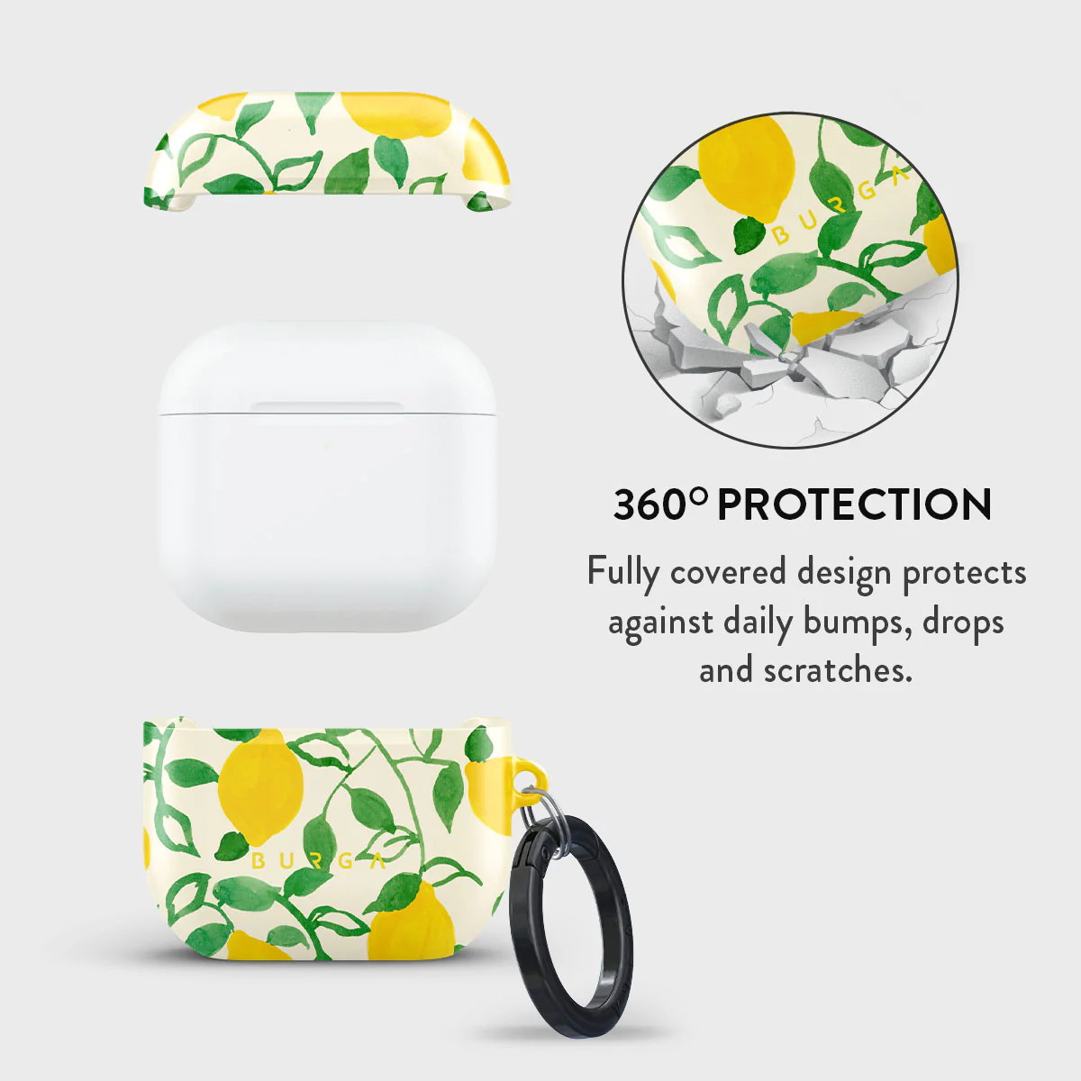 BURGA AirPods 4 tok - Capri