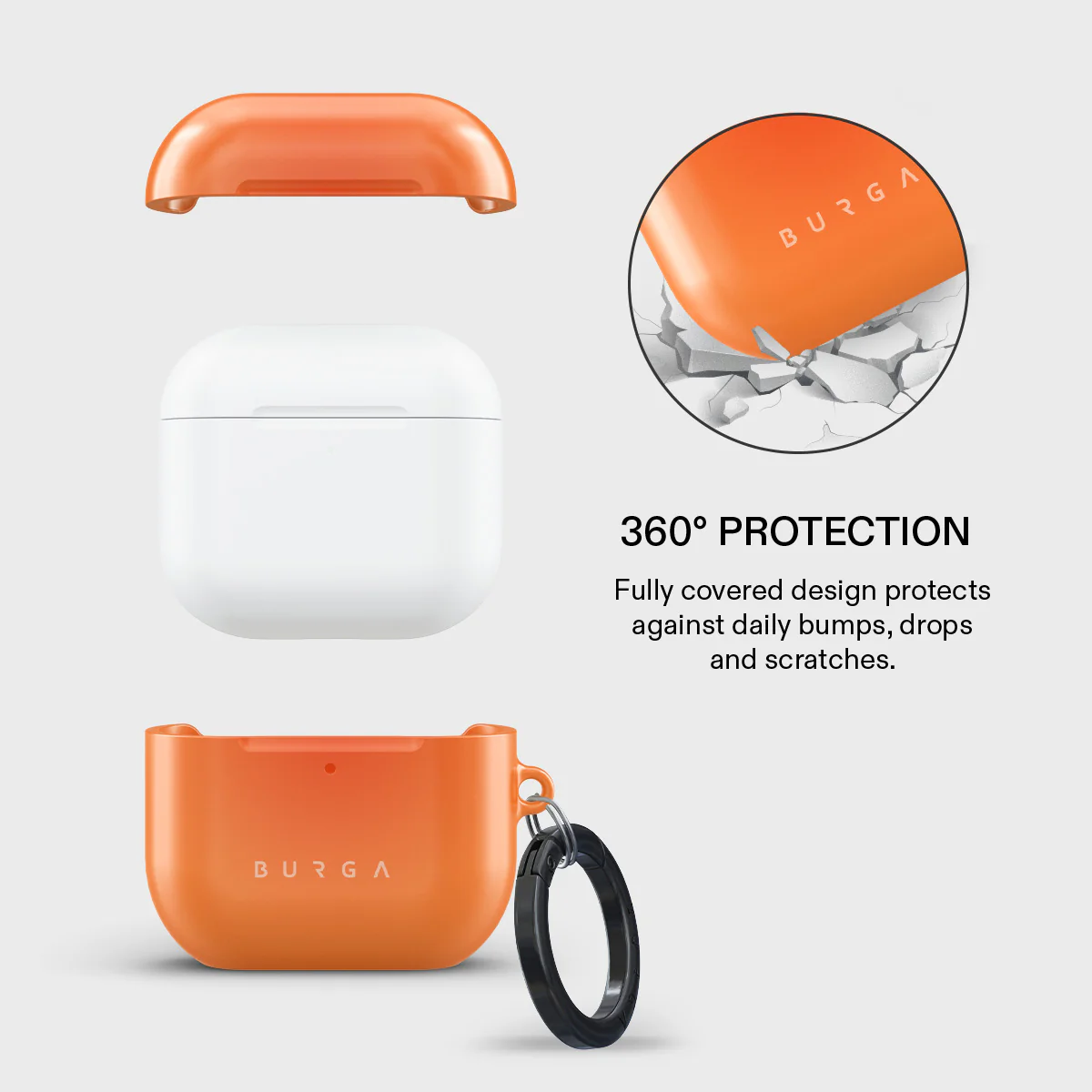 BURGA AirPods 4 tok - Flare