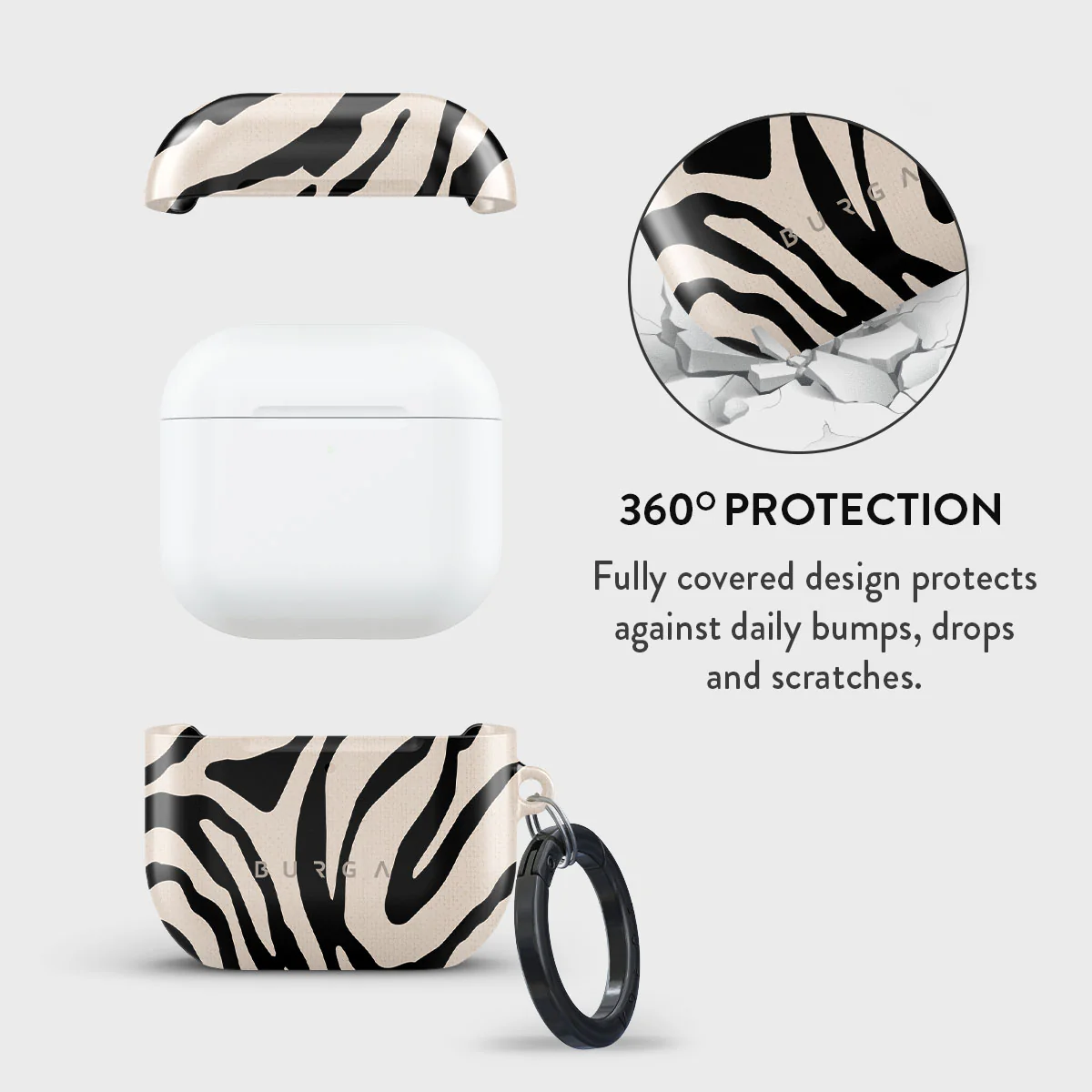 BURGA AirPods 4 tok - Imperial 