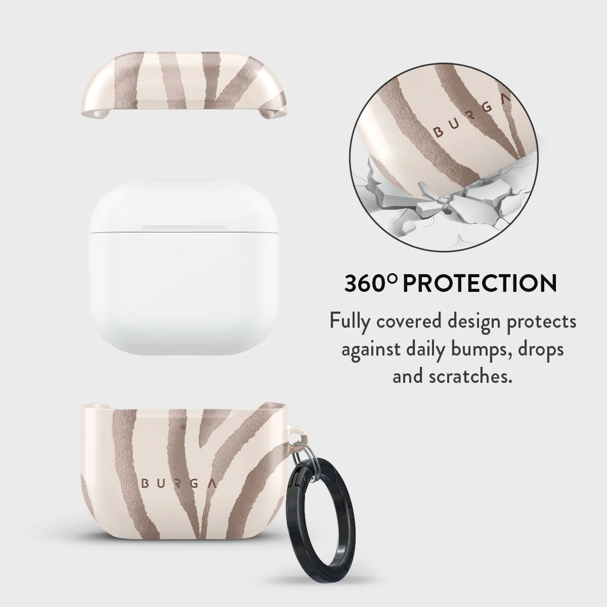 BURGA AirPods 4 tok - Lustre