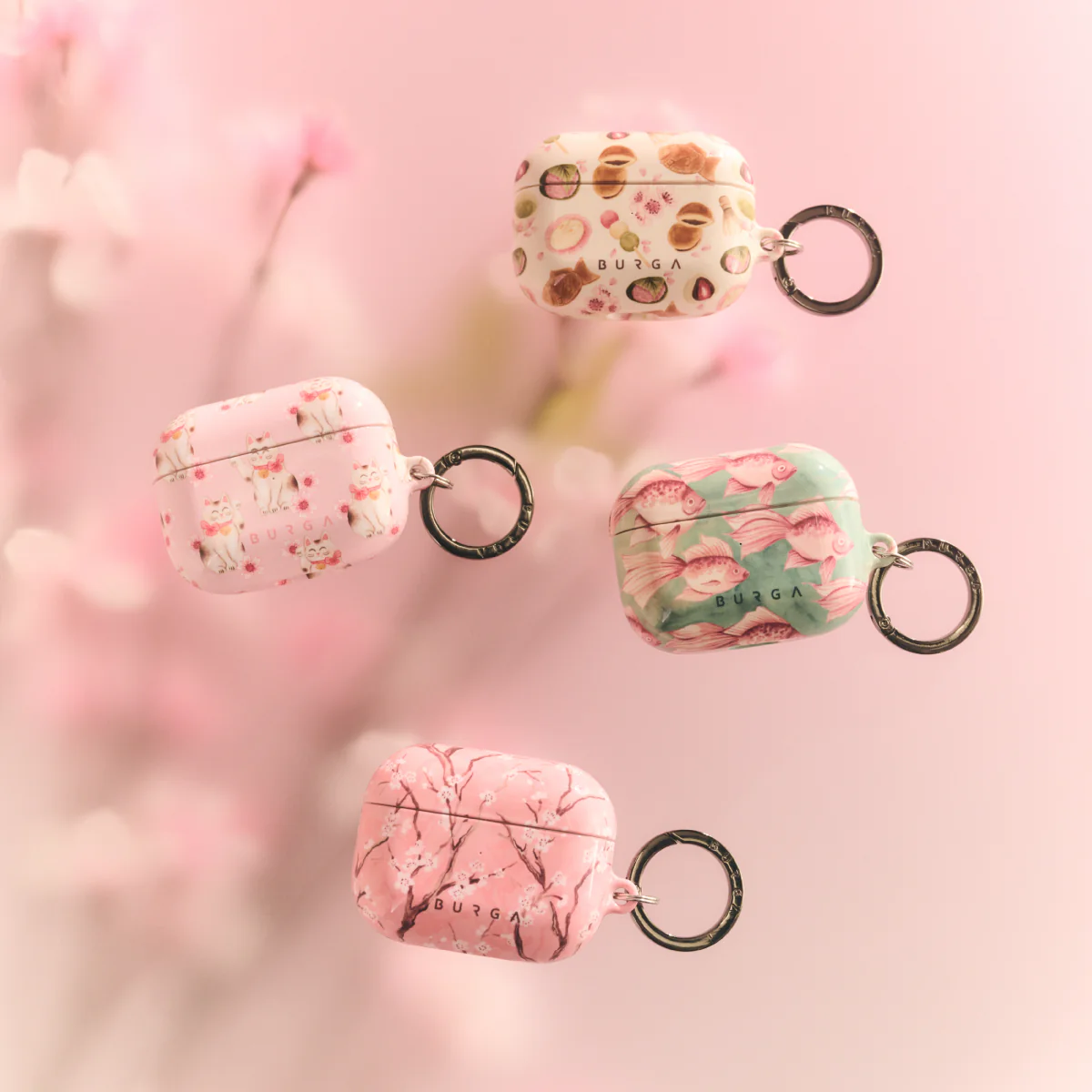 BURGA AirPods 4 tok - Sakura