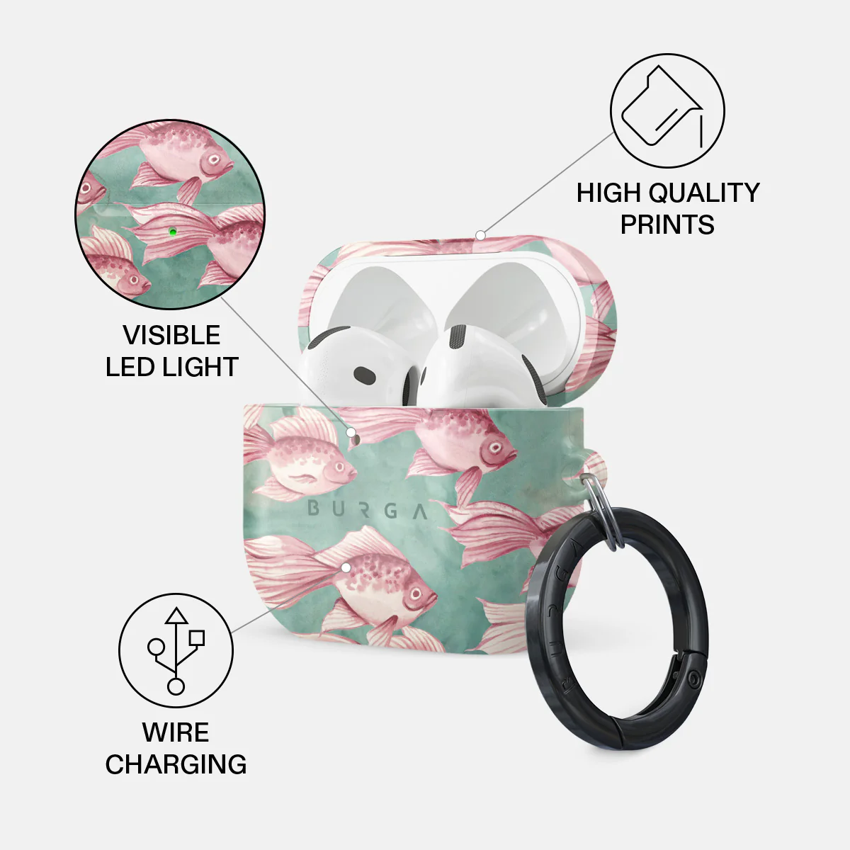 BURGA AirPods 4 tok - Yume