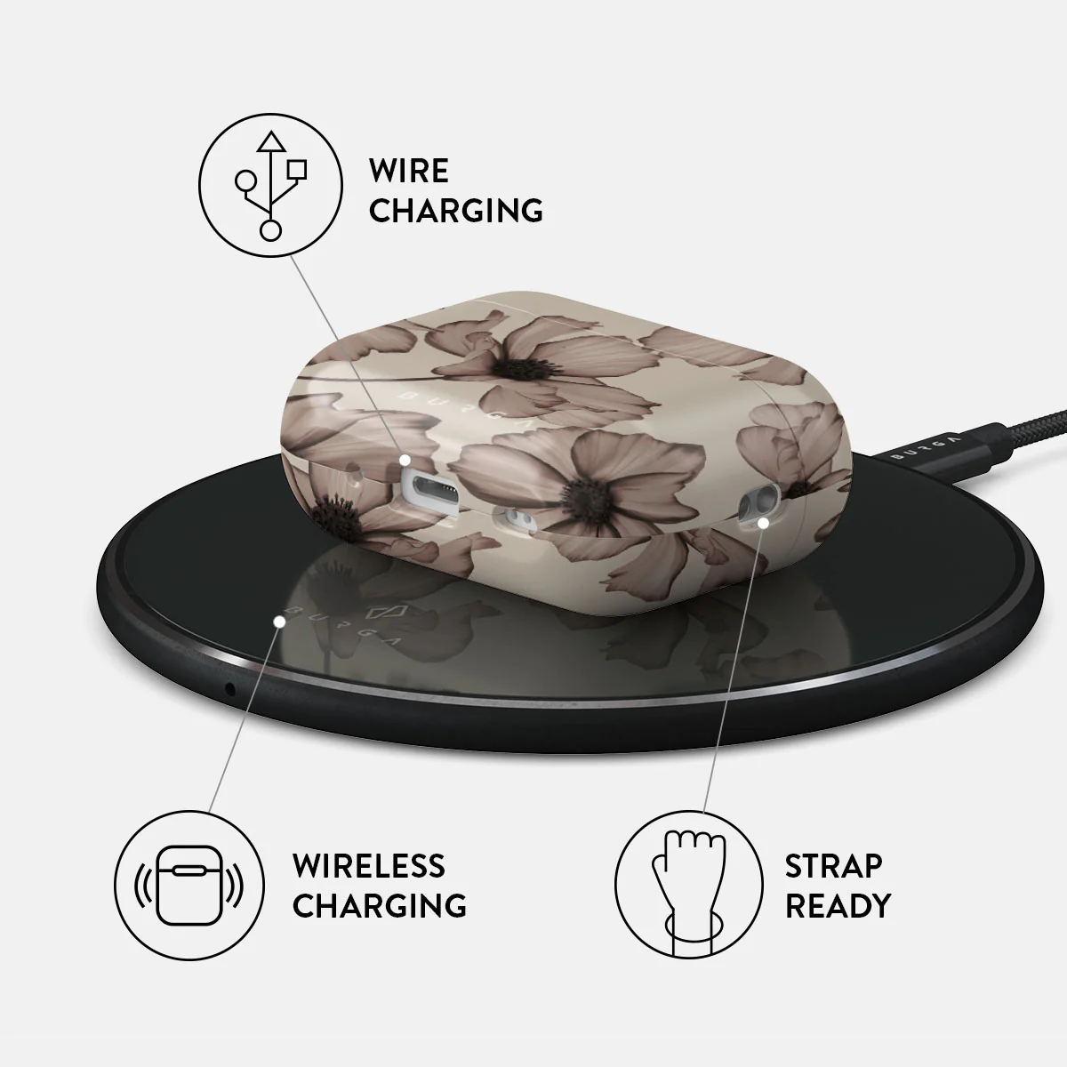 BURGA AirPods Pro 2 tok - Barely Yours