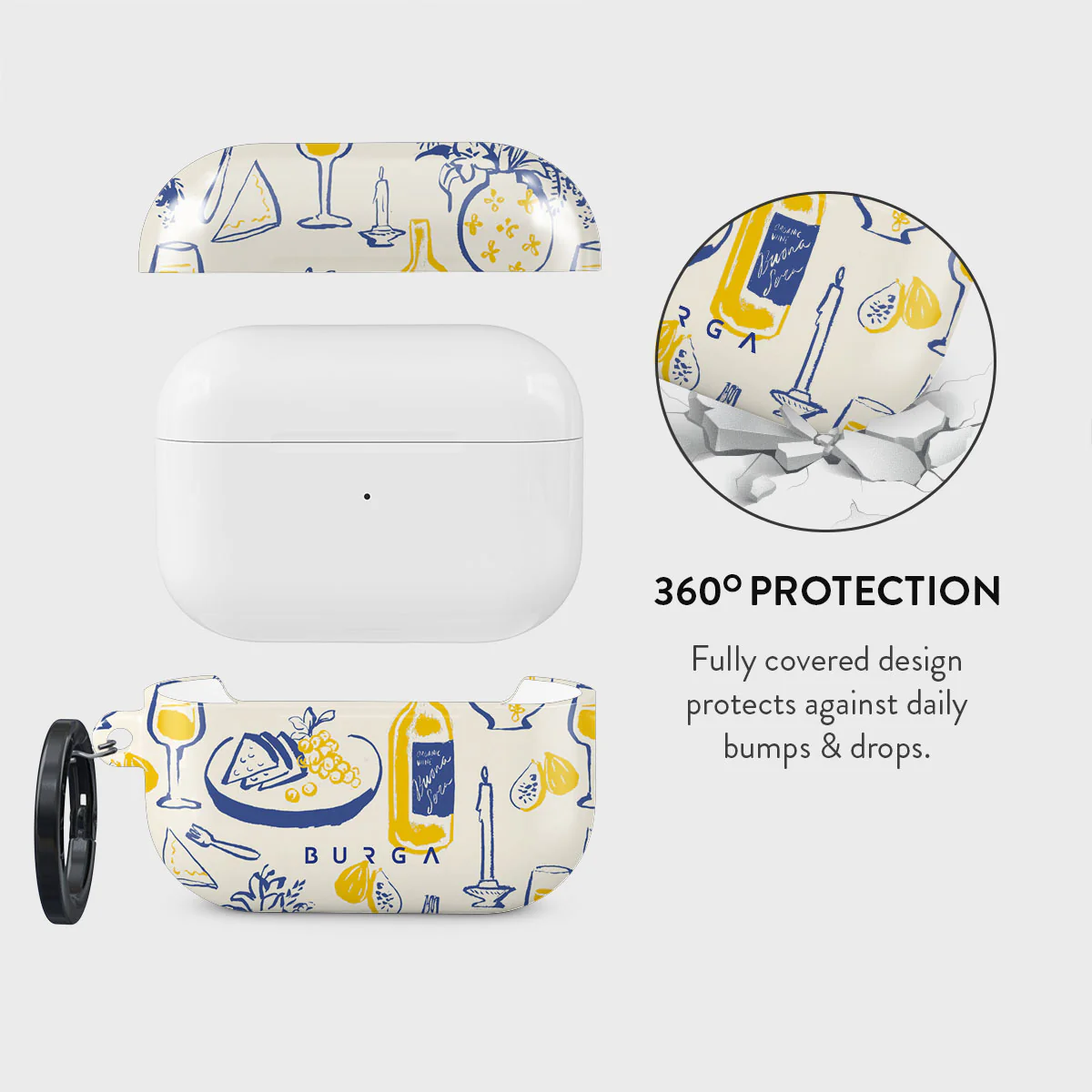 BURGA AirPods Pro 2 tok - Couvert