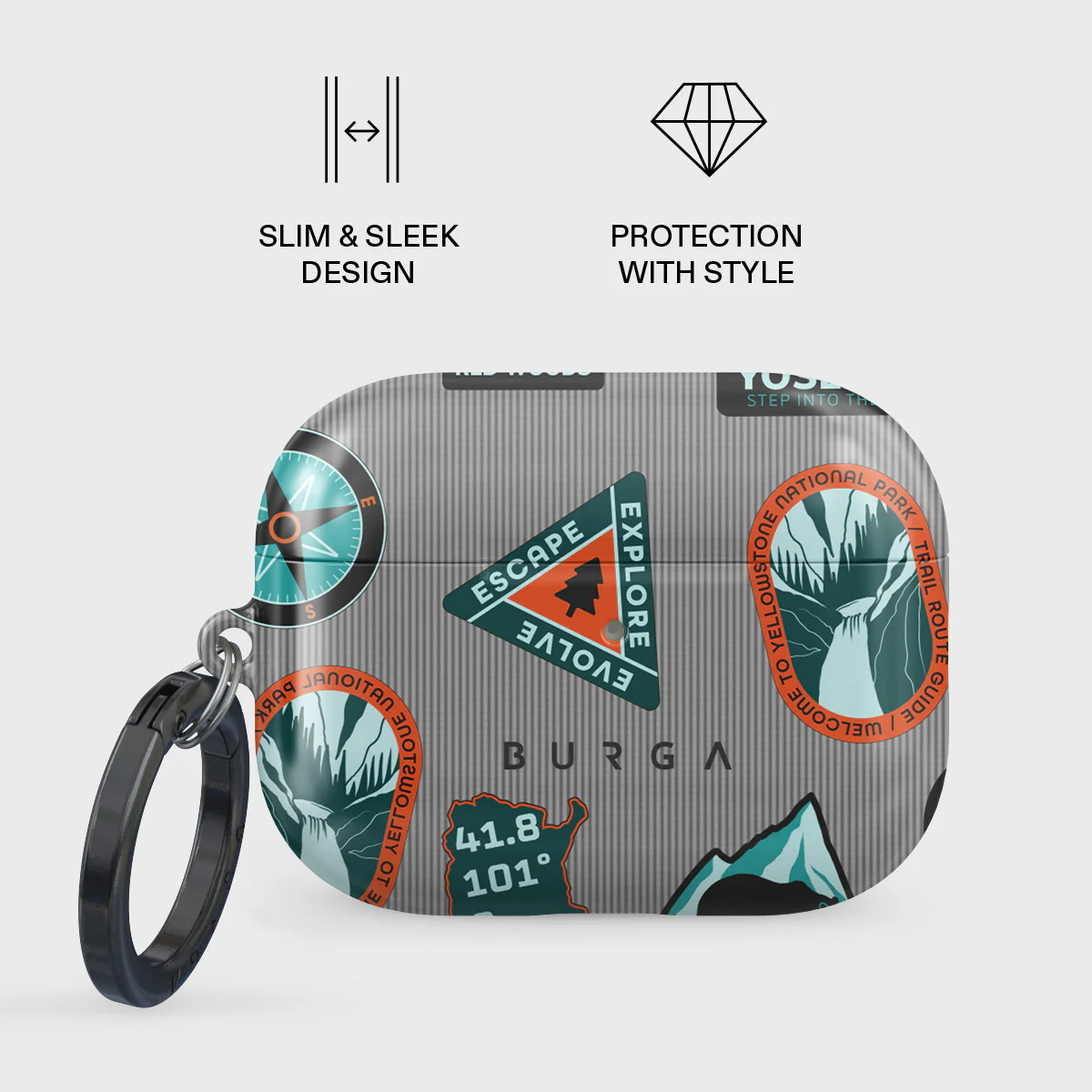 BURGA AirPods Pro 3 tok - Basecamp