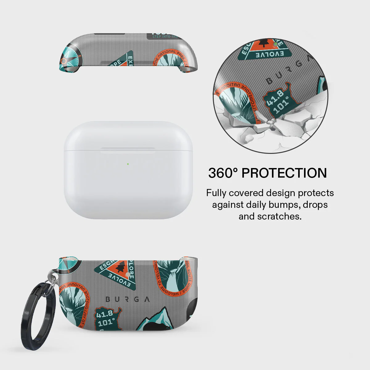 BURGA AirPods Pro 3 tok - Basecamp