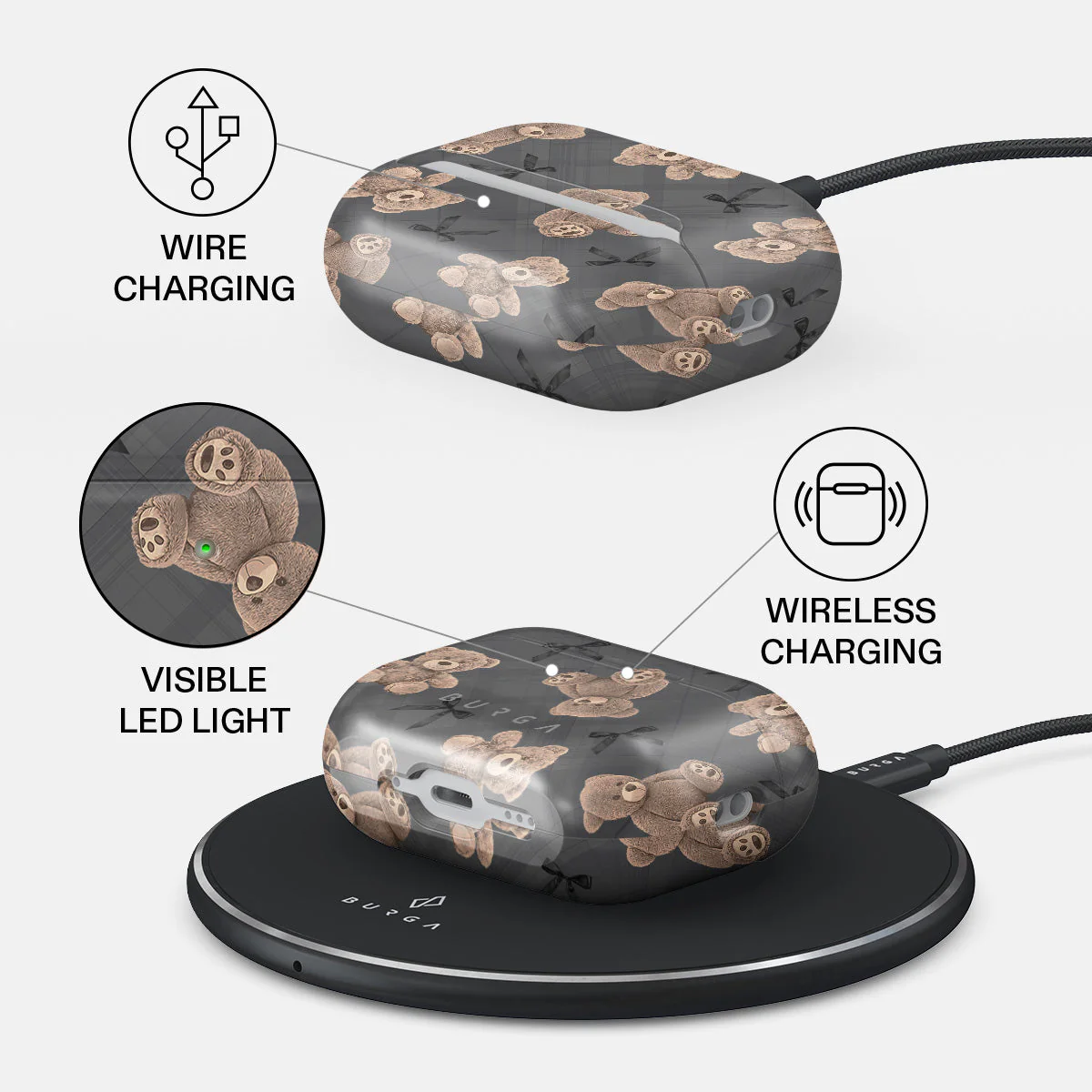 BURGA AirPods Pro 3 tok - BFF