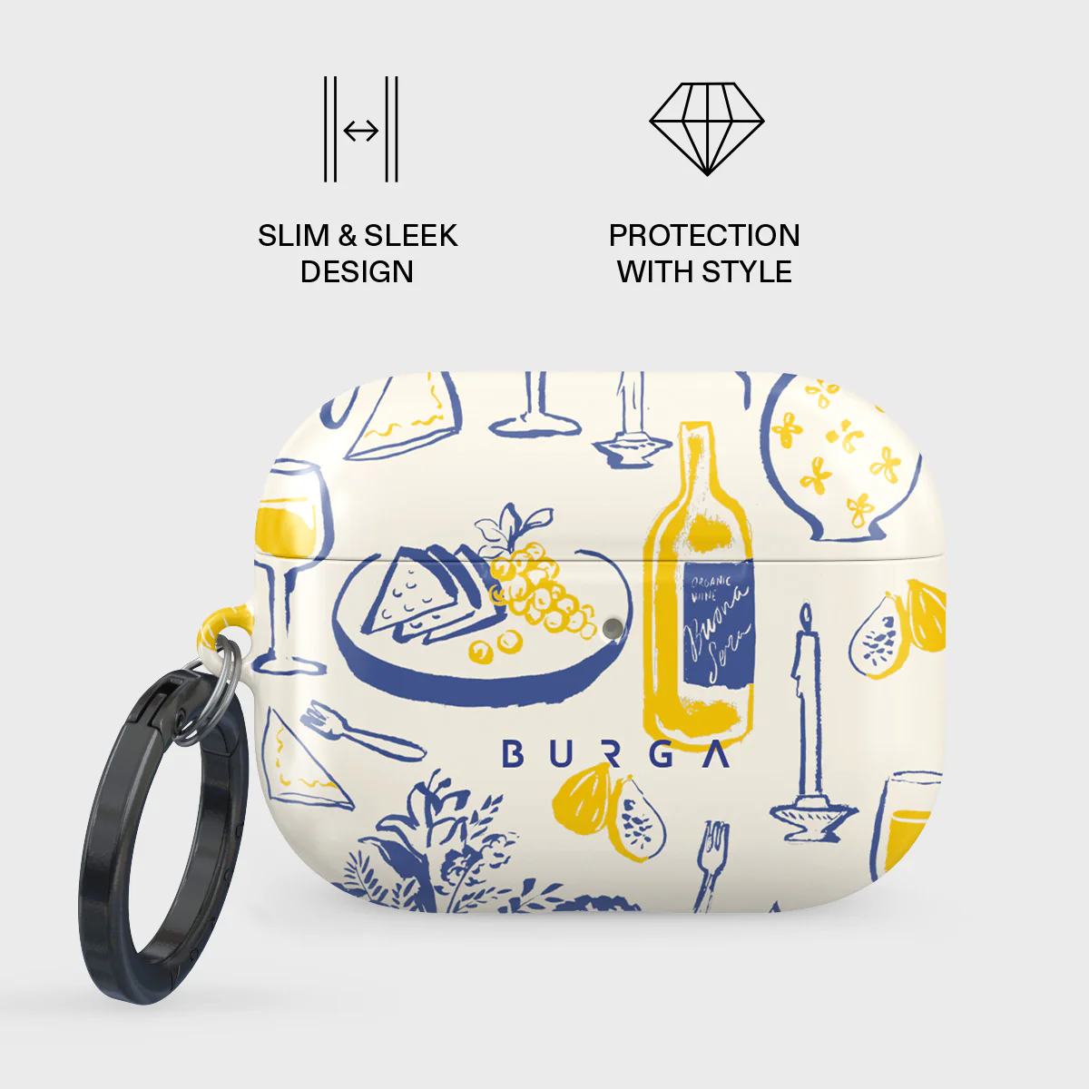 BURGA AirPods Pro 3 tok - Couvert