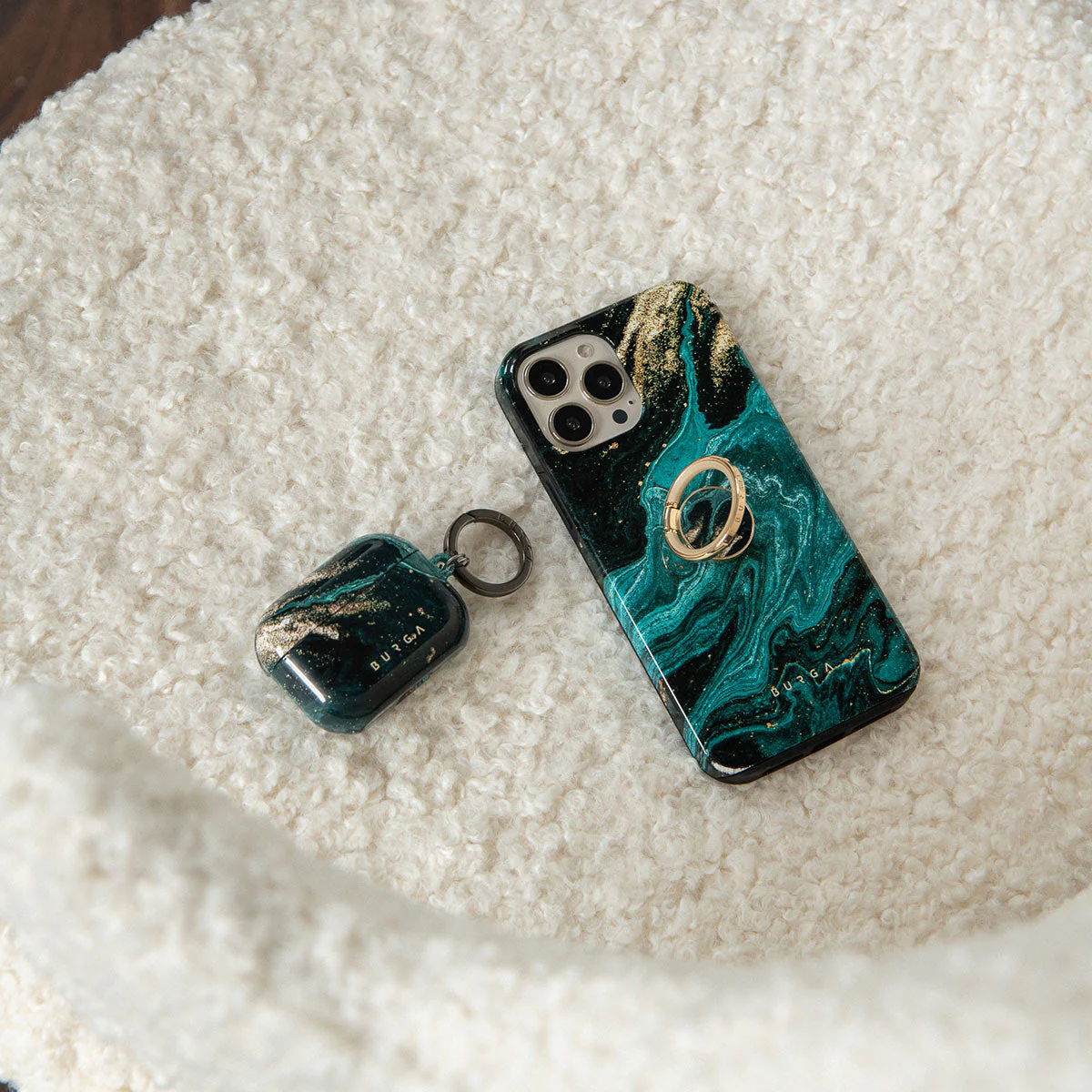 BURGA AirPods Pro 3 tok - Emerald Pool