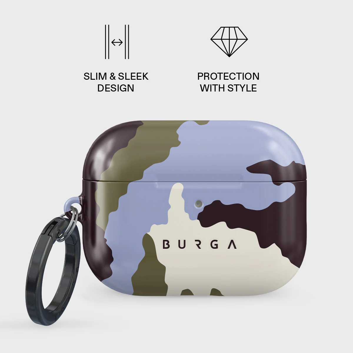 BURGA AirPods Pro 3 tok - Icefield