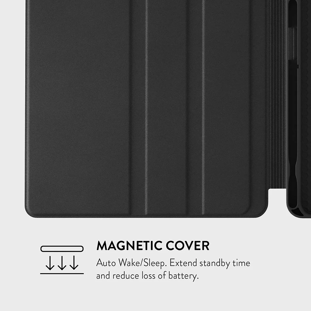 BURGA iPad Air 11" tok - morally gray