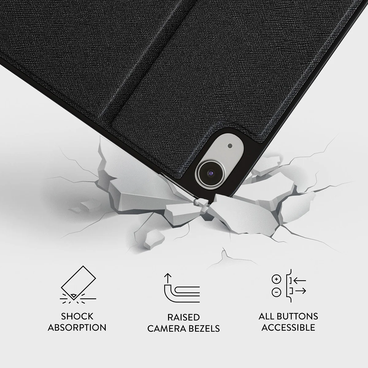 BURGA iPad Air 11" tok - neptune