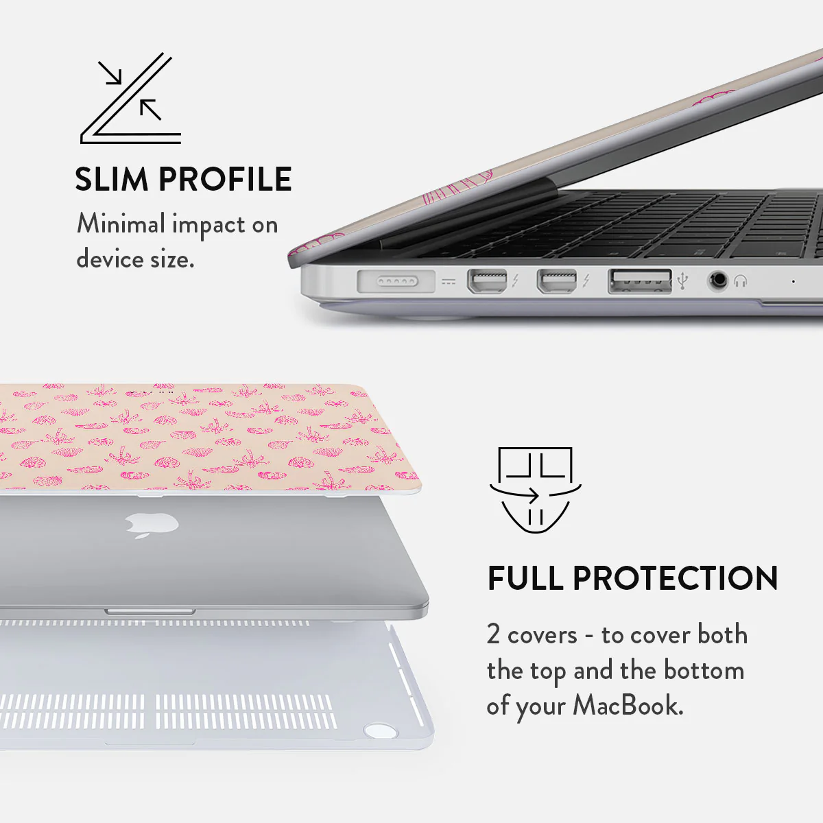 BURGA MacBook Air 13" (M2-M4) laptop tok - beach please