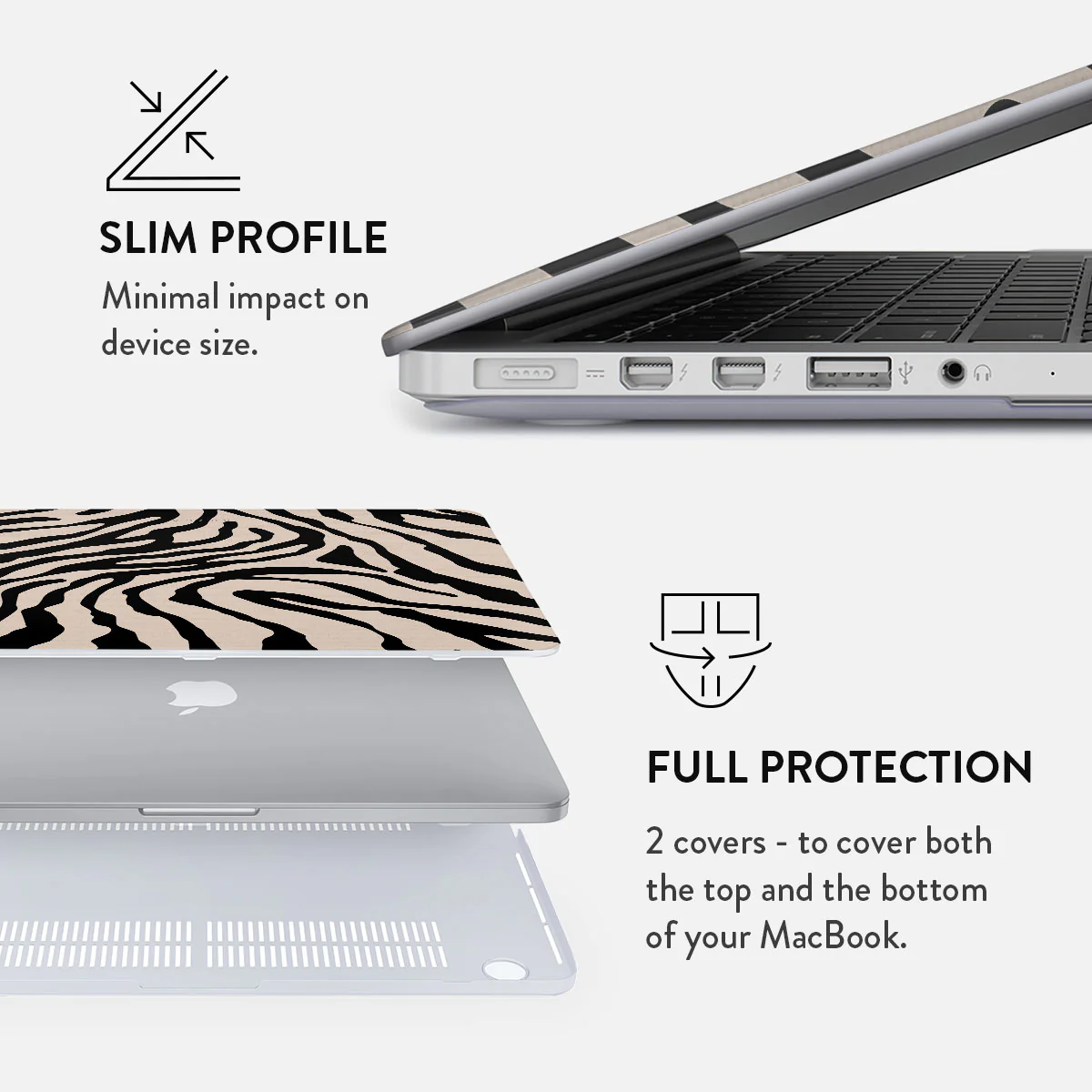 BURGA MacBook Air 13" (M2-M4) laptop tok - imperial