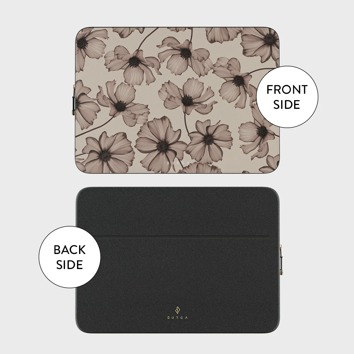 BURGA MacBook Air 13" laptop táska - barely yours