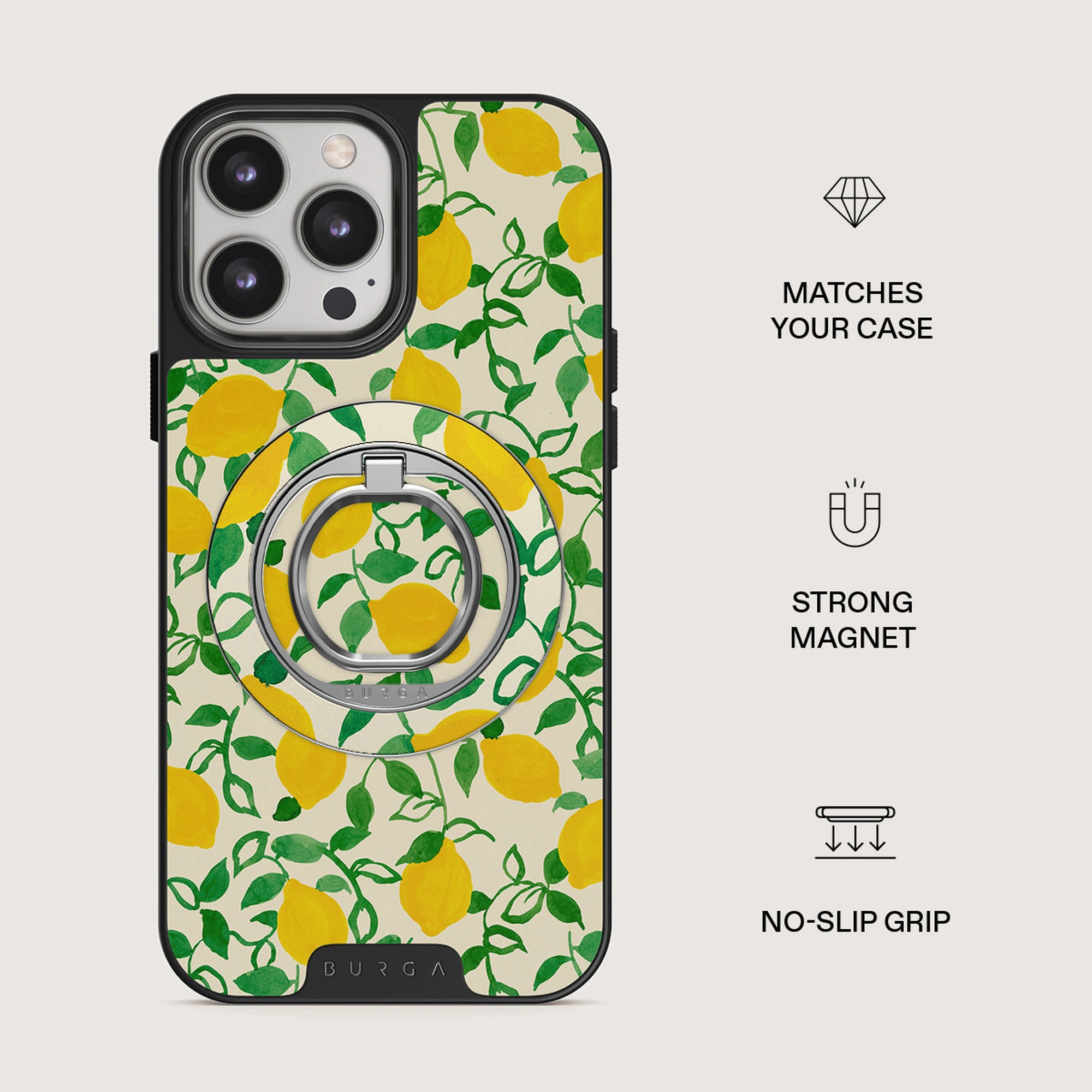 BURGA mágneses telefontartó karika - Capri