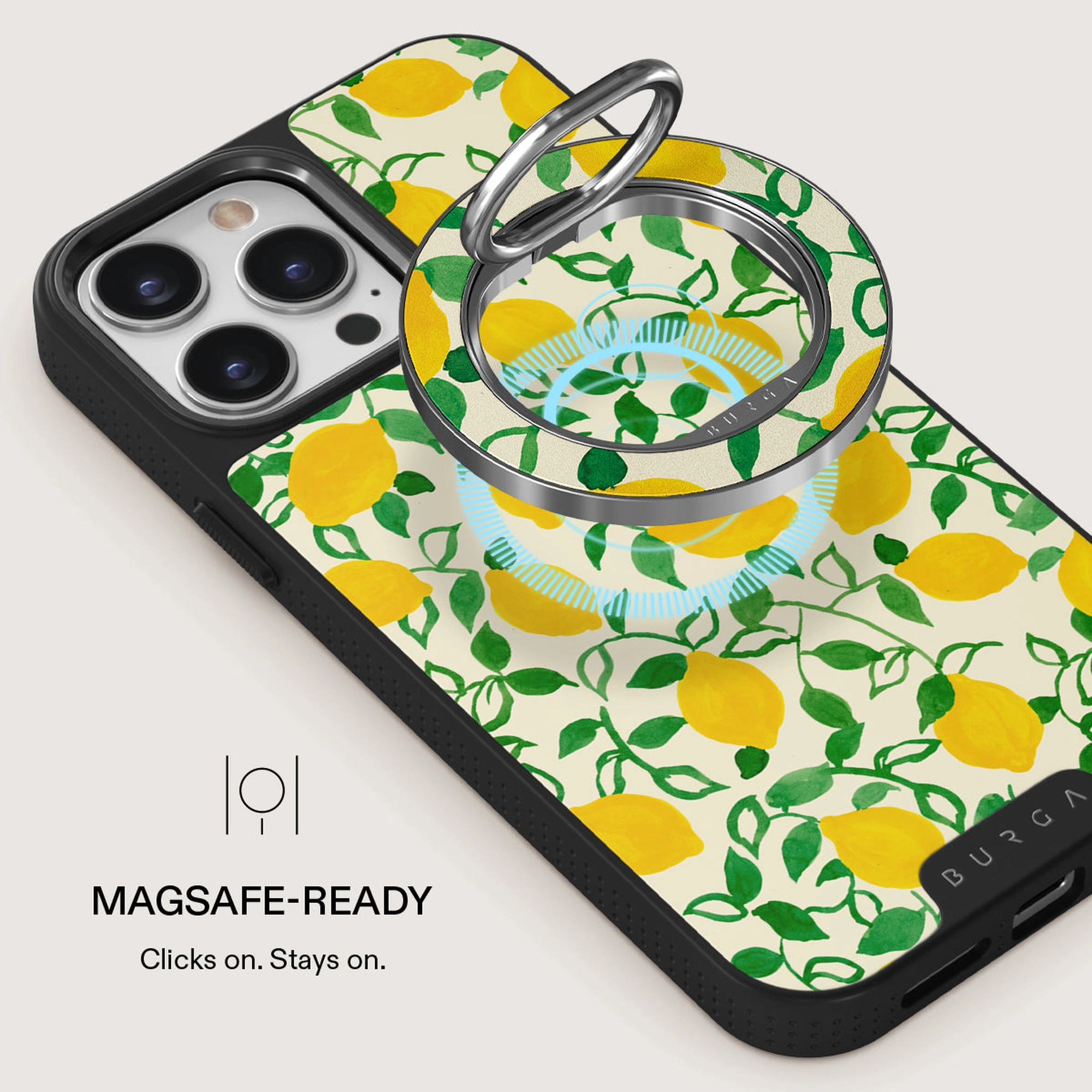 BURGA mágneses telefontartó karika - Capri