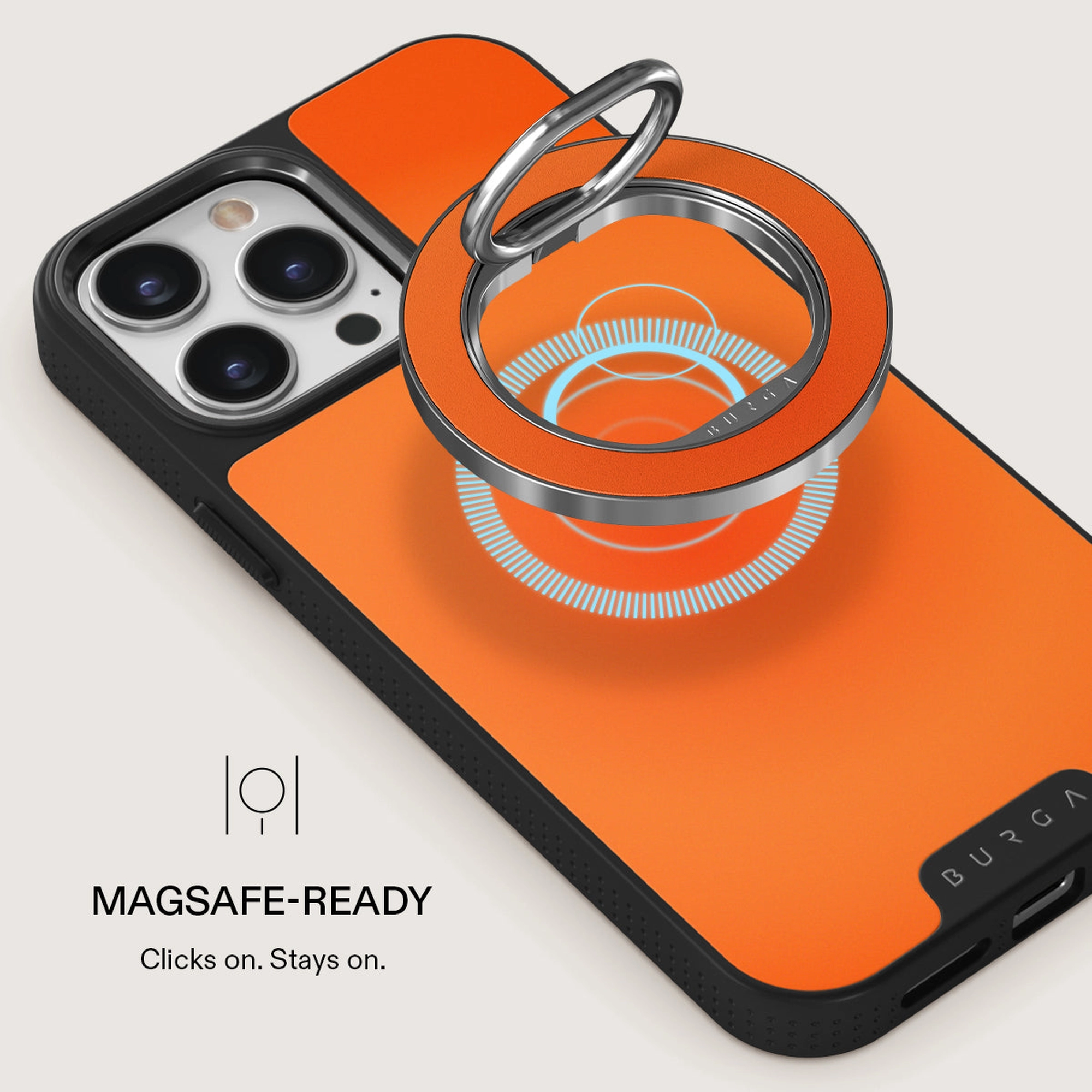 BURGA mágneses telefontartó karika - Flare