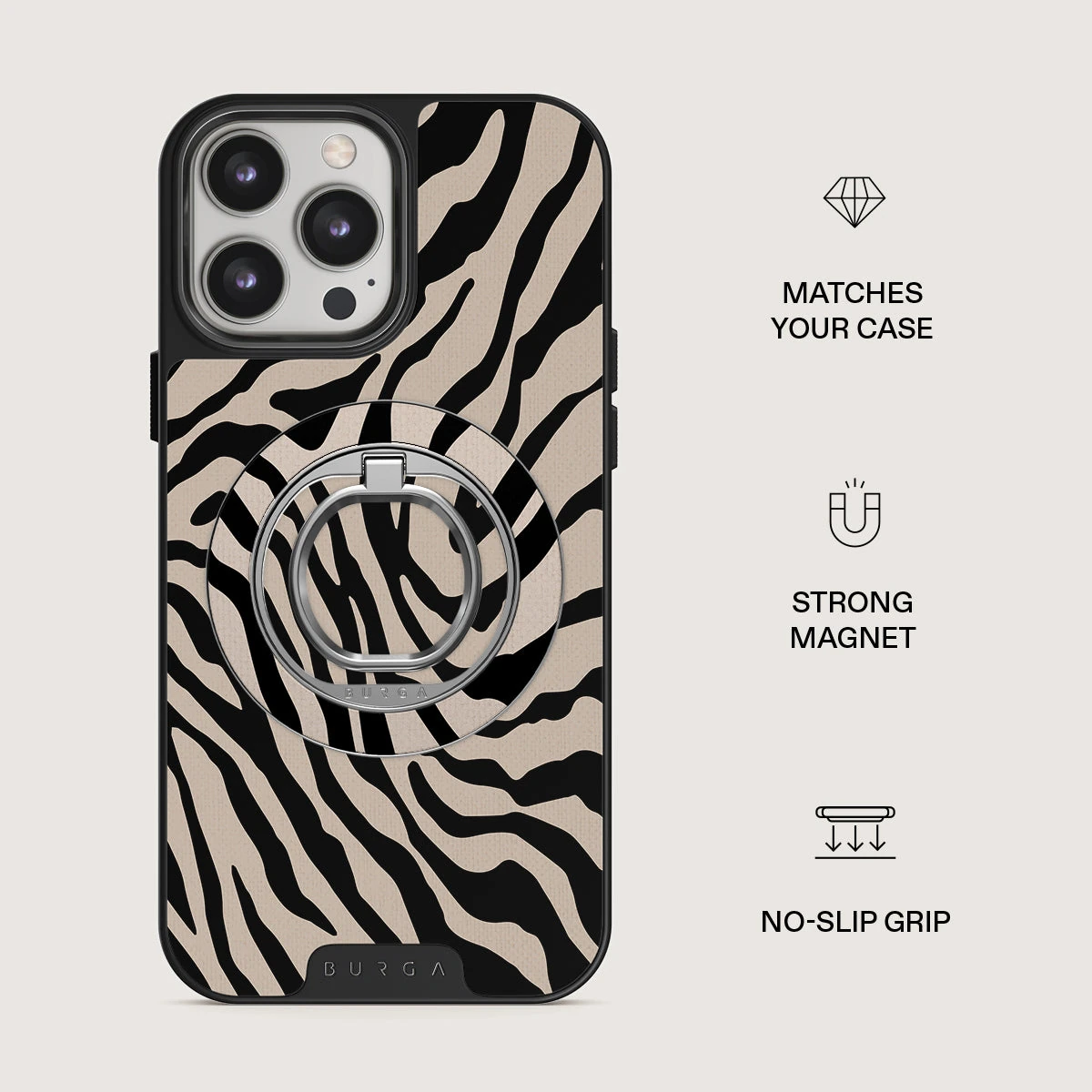 BURGA mágneses telefontartó karika - Imperial